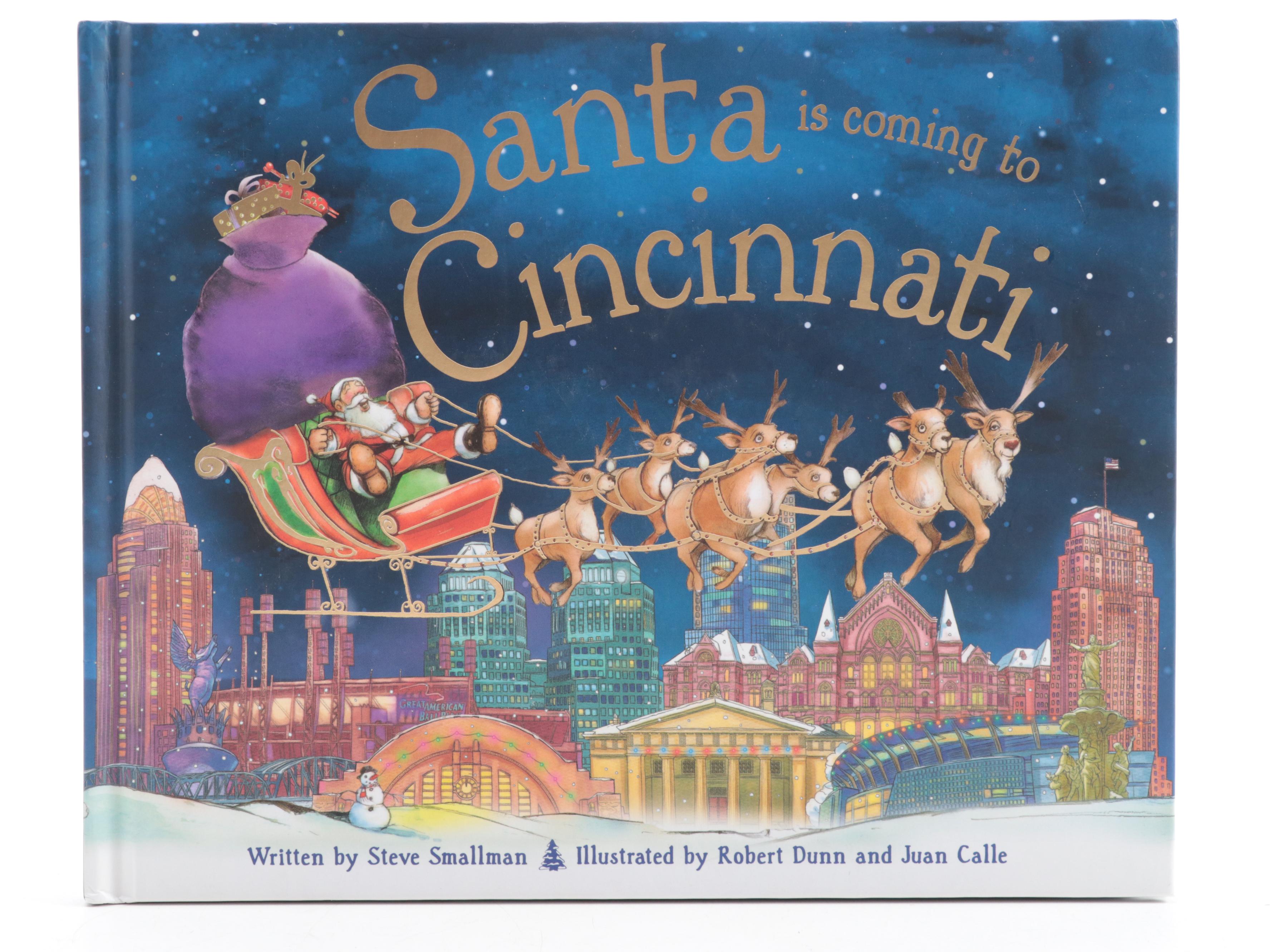 Signed "A Cincinnati Night Before Christmas" with Other Picture Book