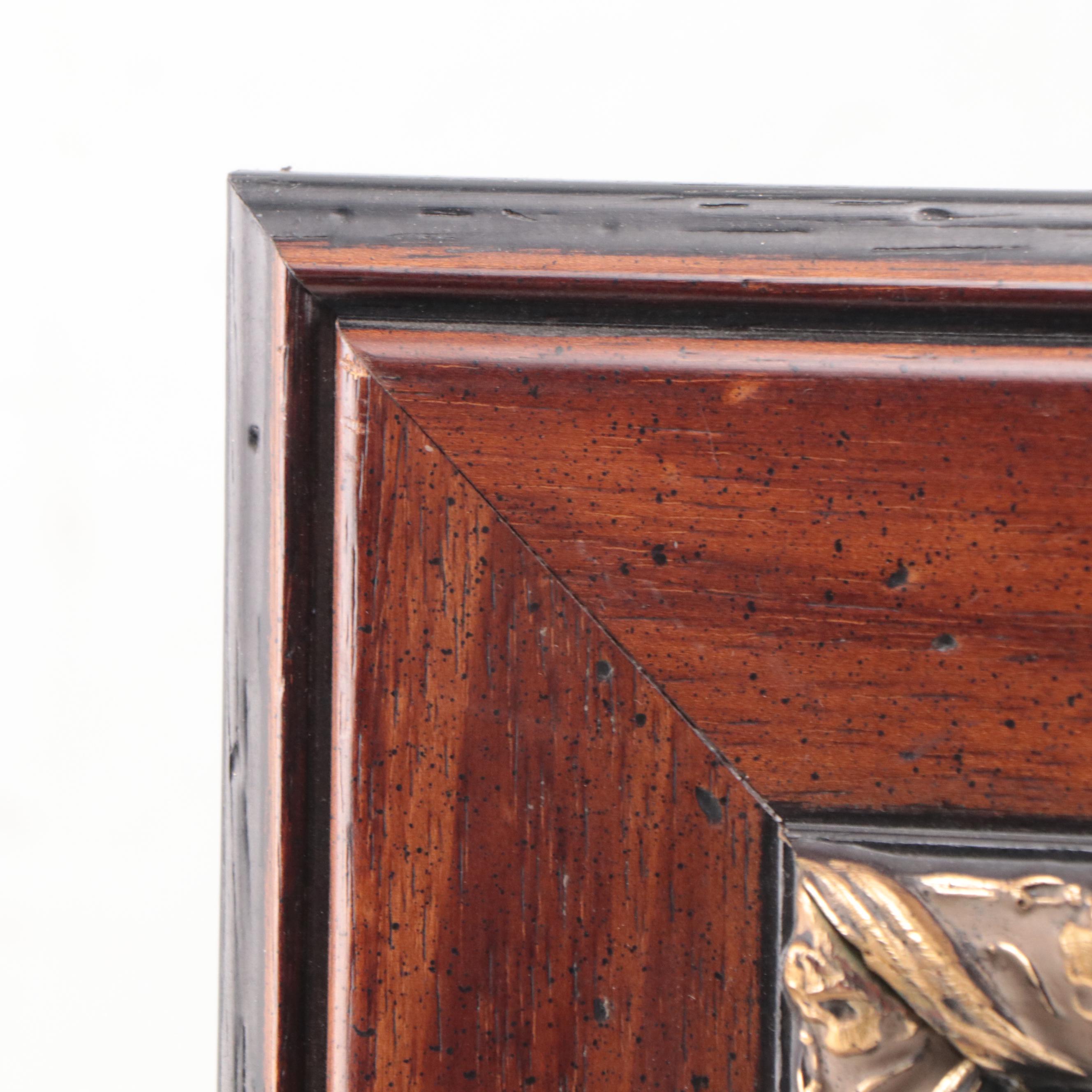 W. Krell Horse Fox Hunting Oil Painting