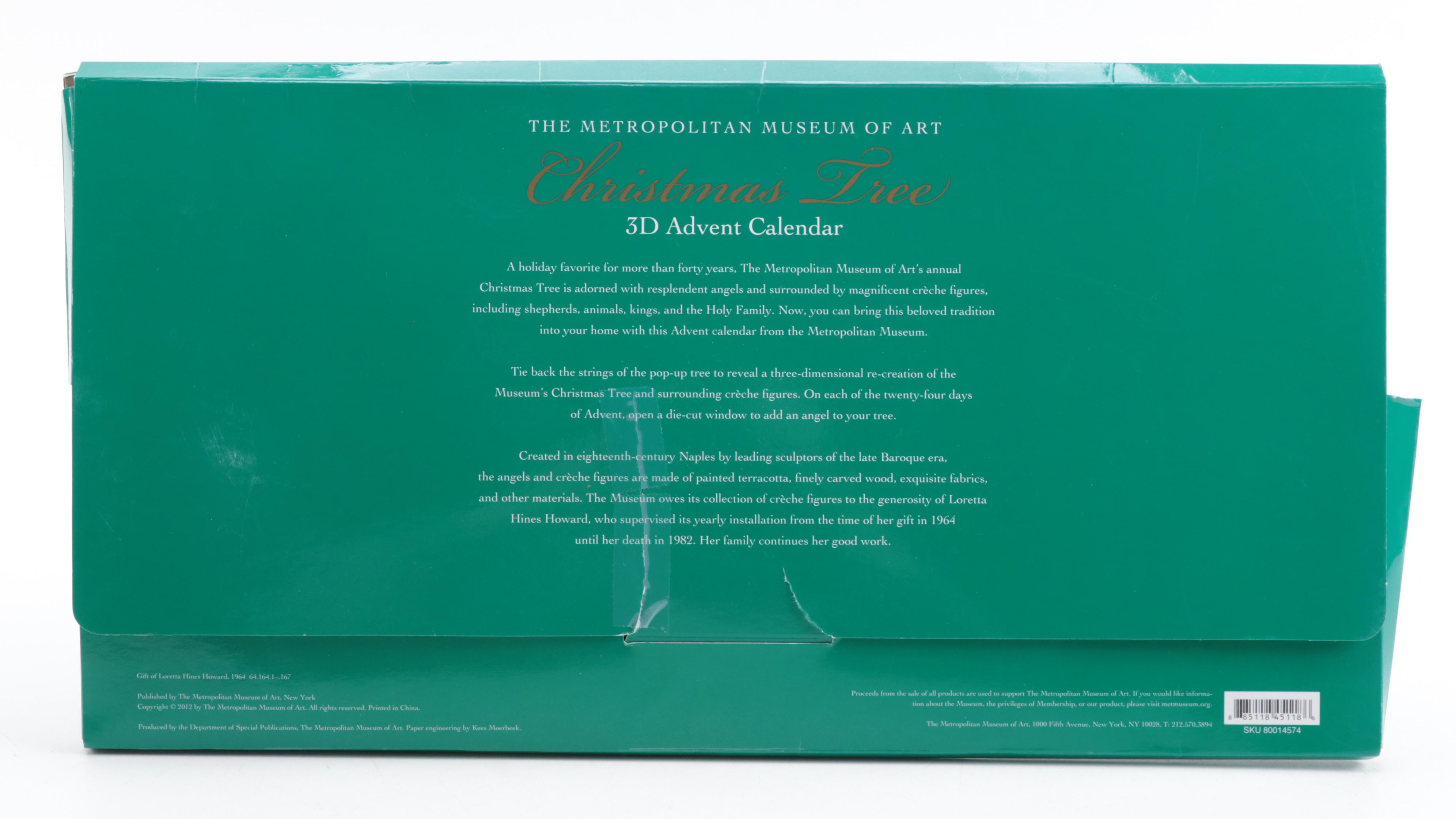The Metropolitan Museum of Art Advent Calendars
