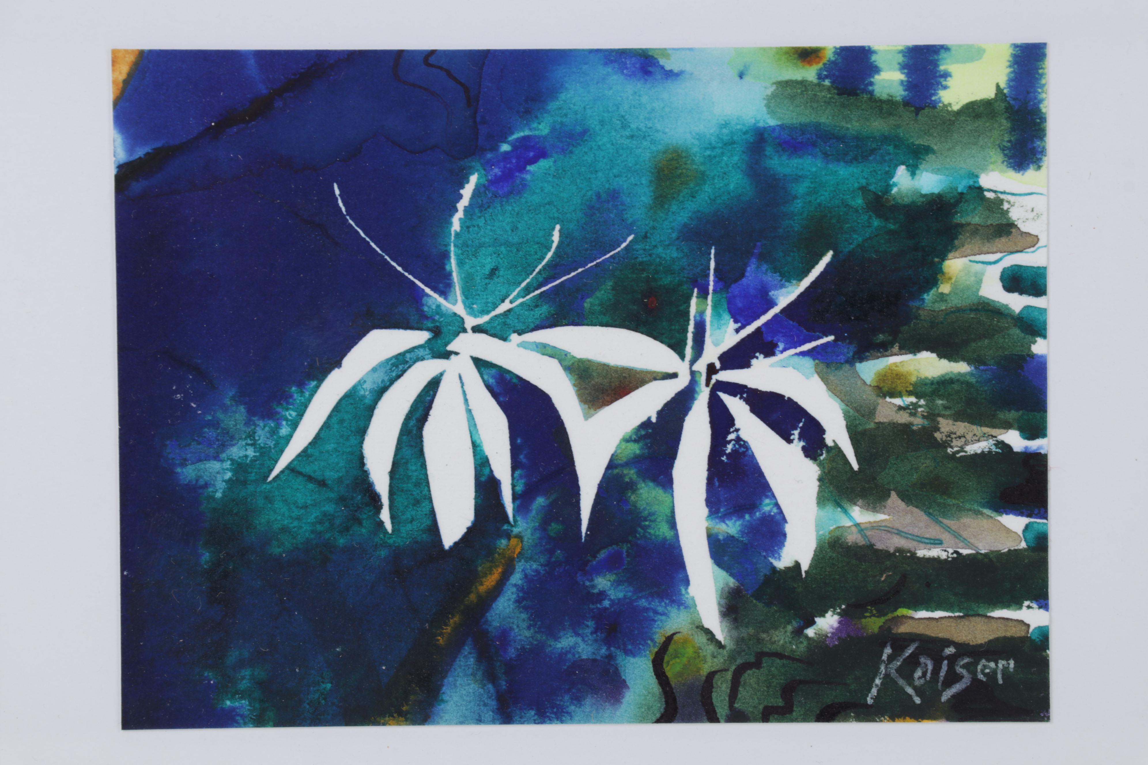 Michael Kaiser Watercolor Paintings of Nature Scenes, 21st Century