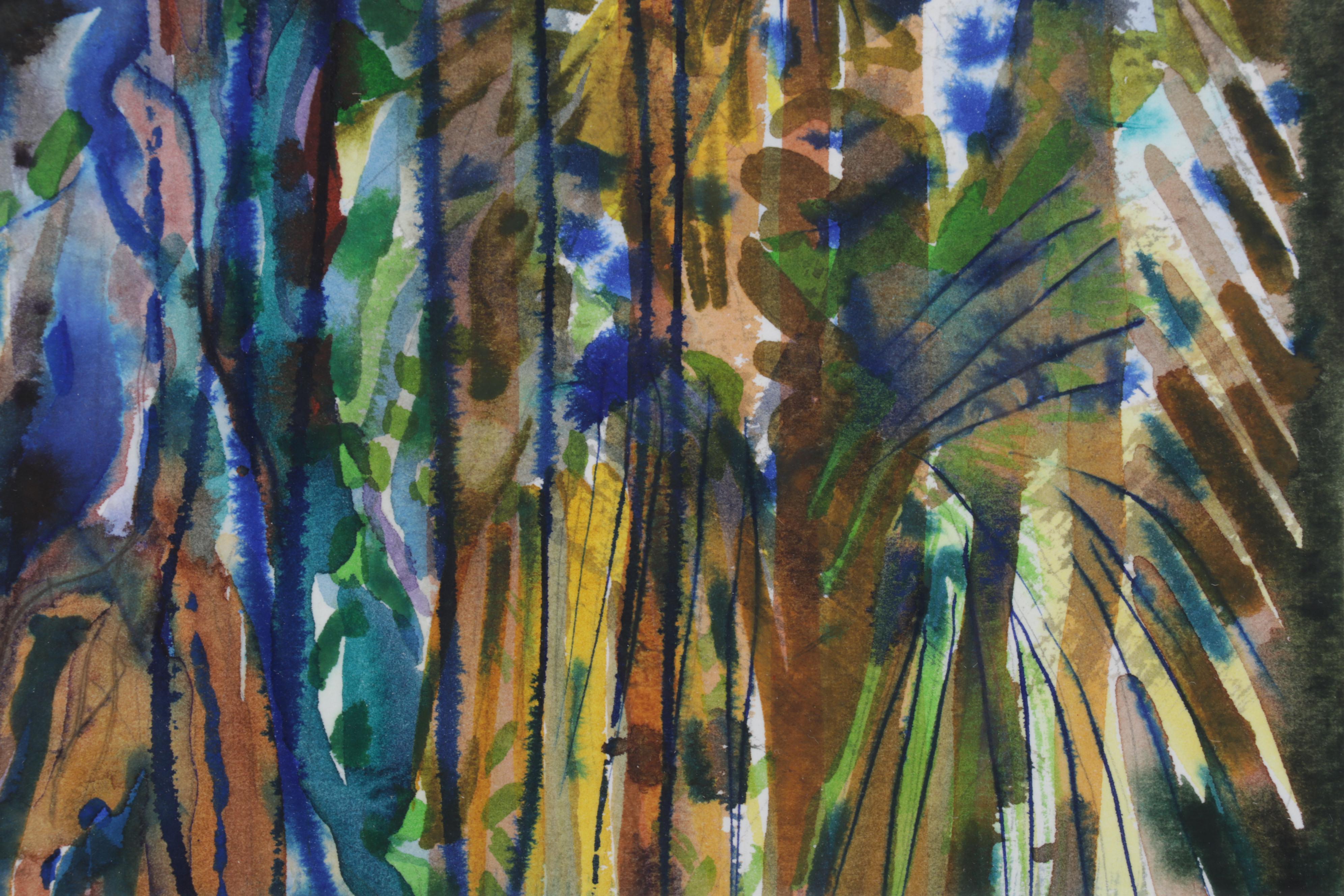 Michael Kaiser Watercolor Paintings of Nature Scenes, 21st Century