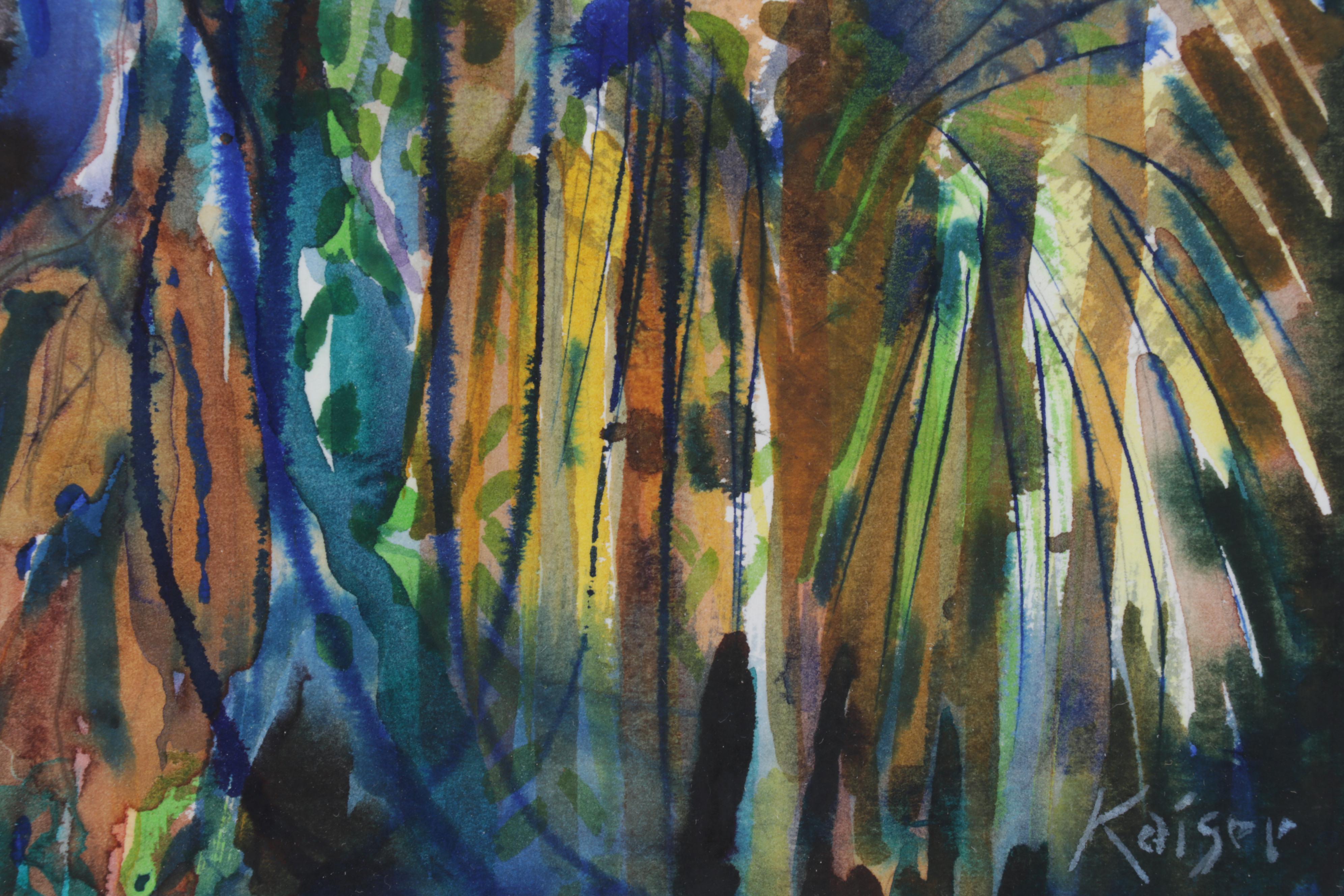 Michael Kaiser Watercolor Paintings of Nature Scenes, 21st Century