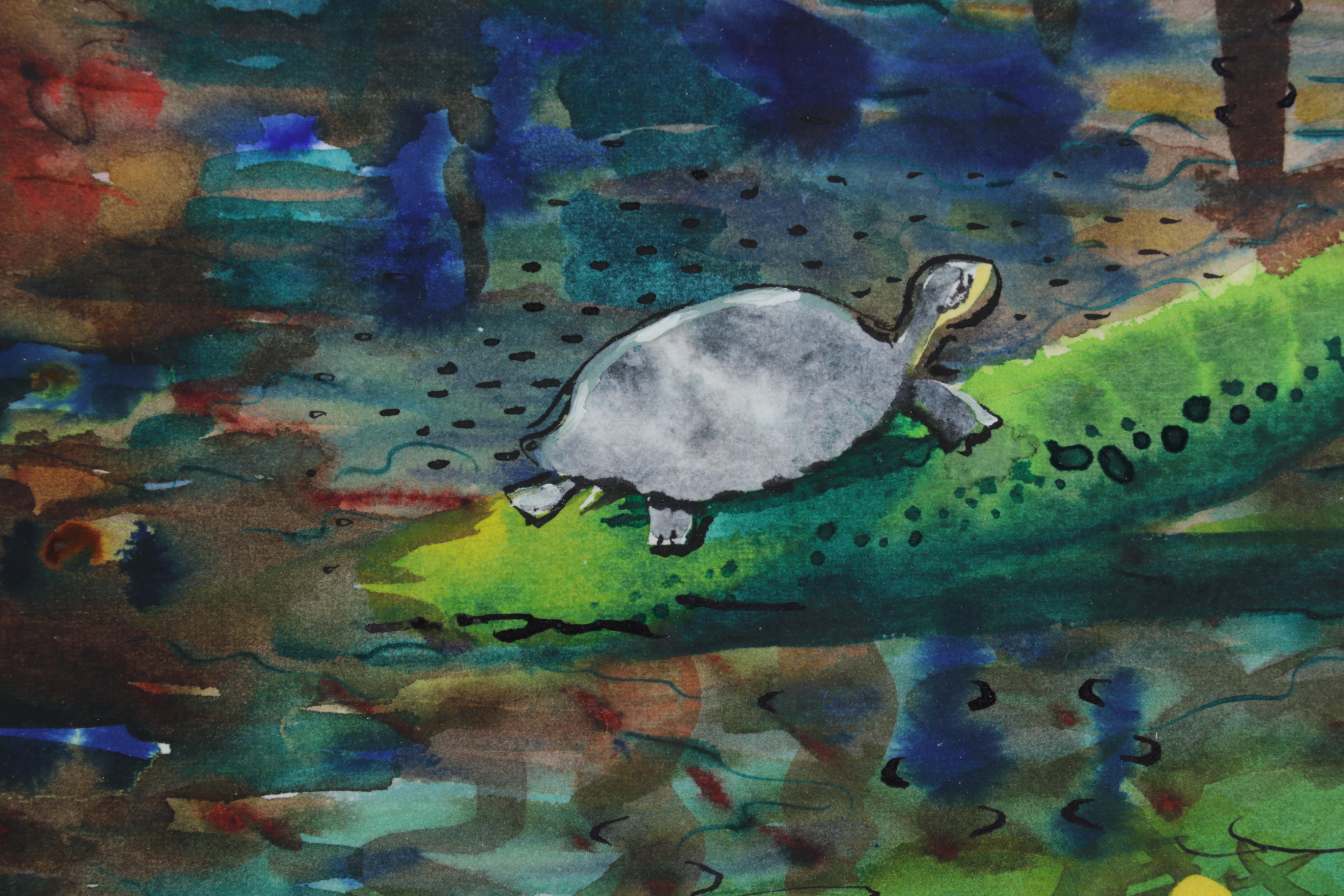 Michael Kaiser Watercolor Paintings of Nature Scenes, 21st Century