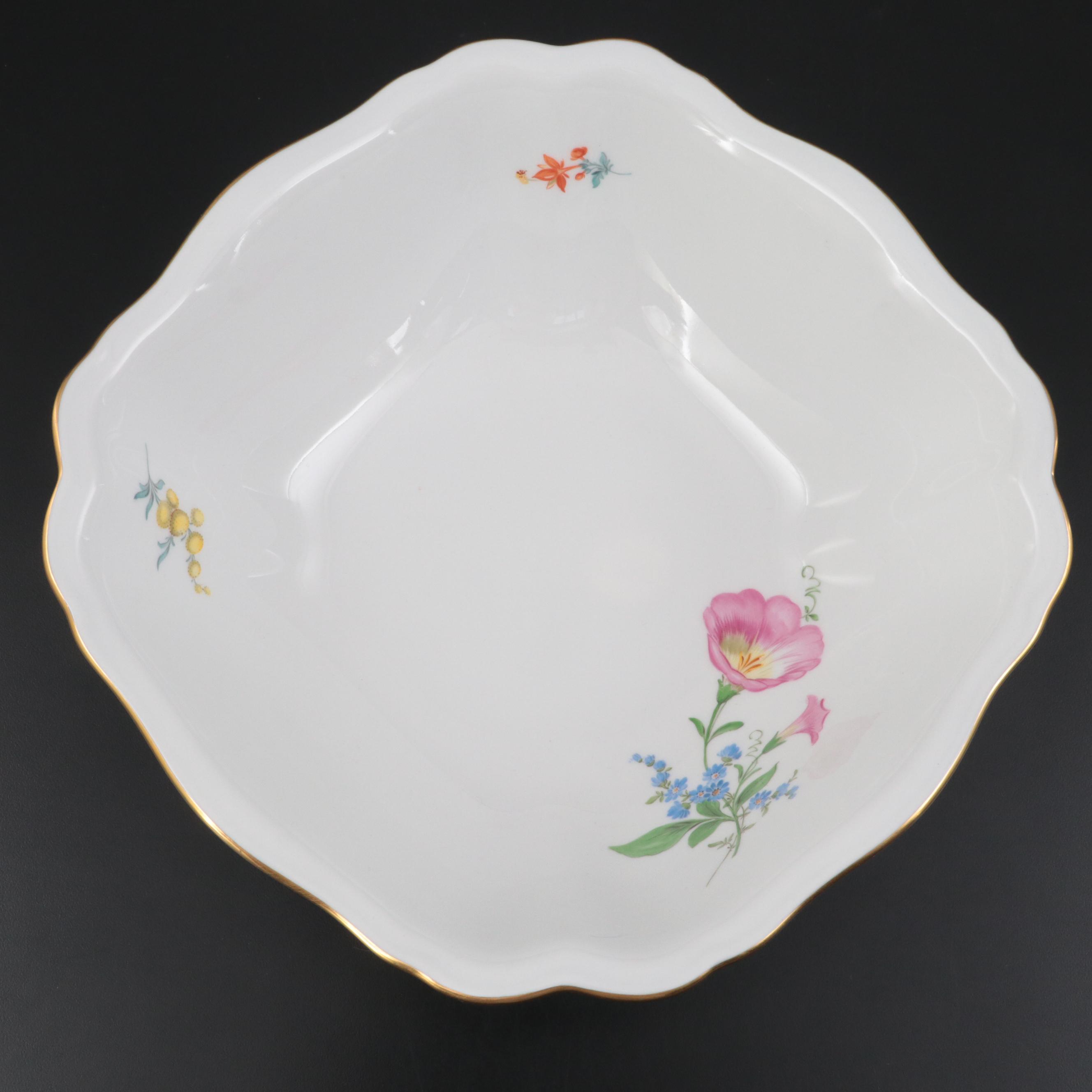 Meissen Porcelain Serving Bowl