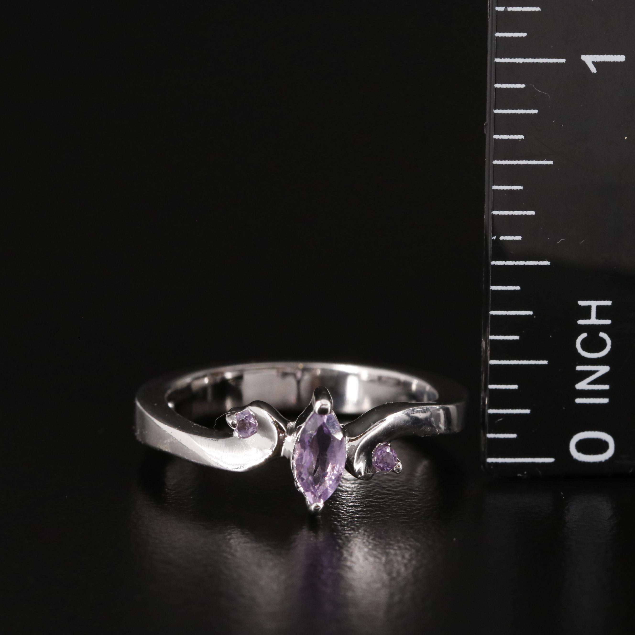 Sterling Amethyst Ring