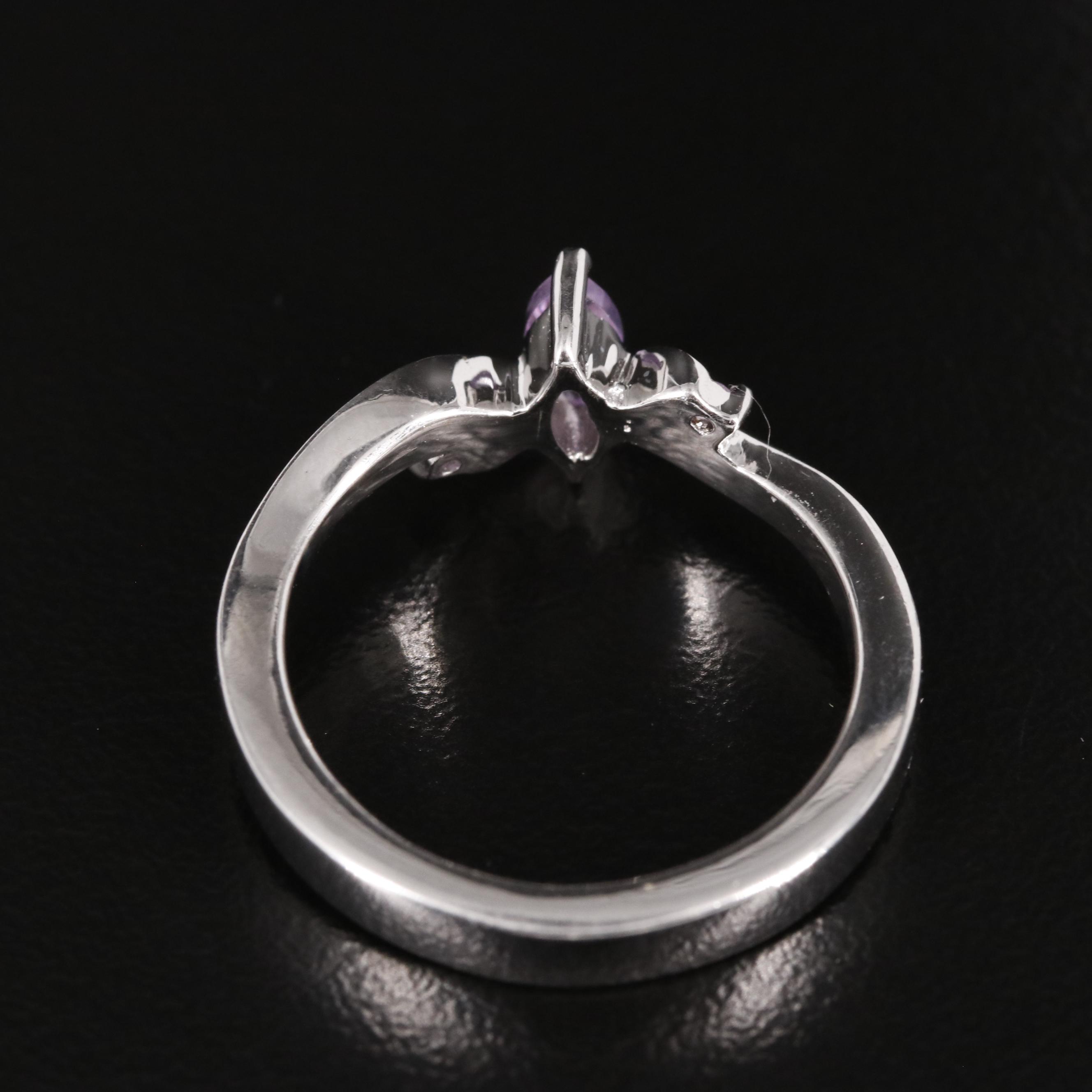 Sterling Amethyst Ring