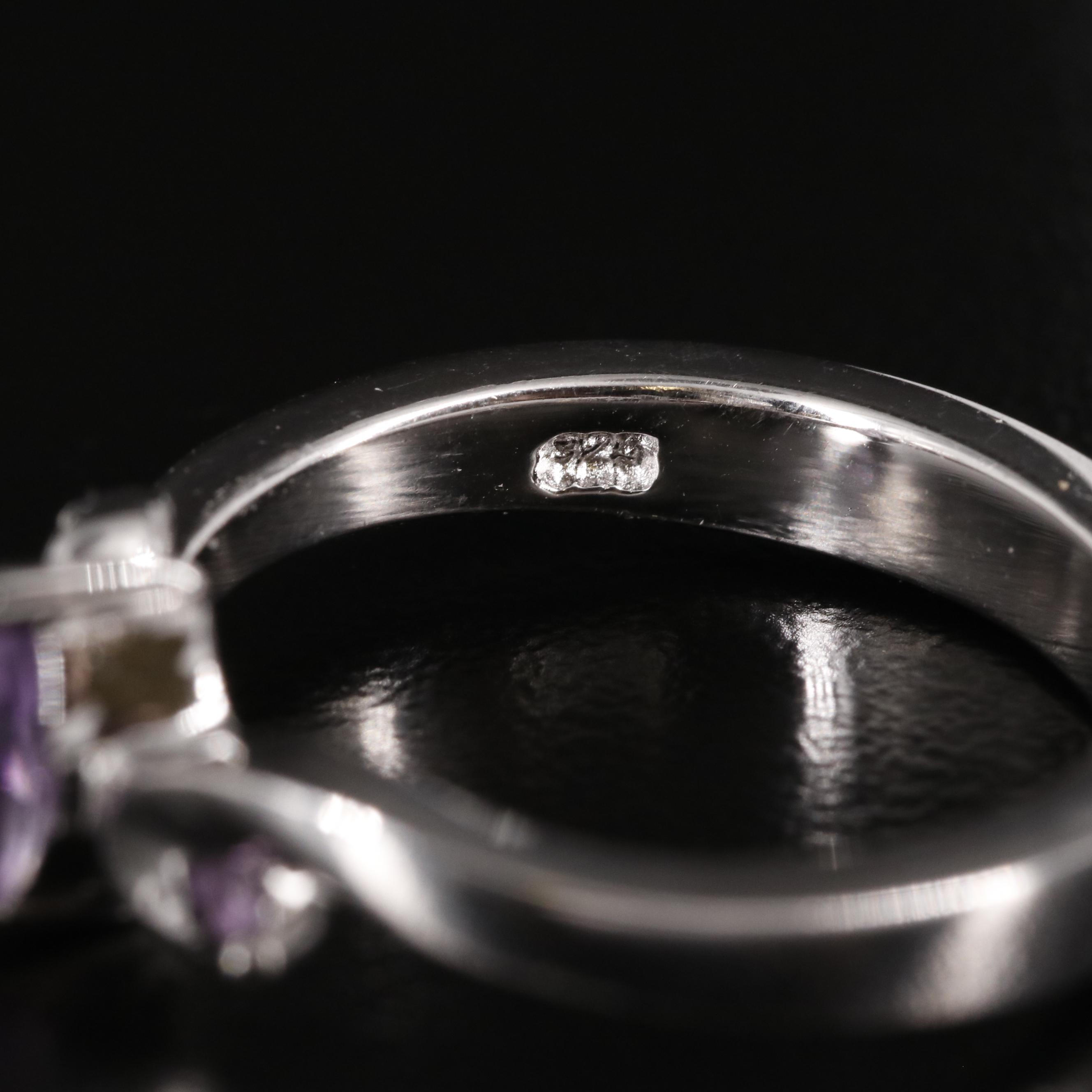 Sterling Amethyst Ring