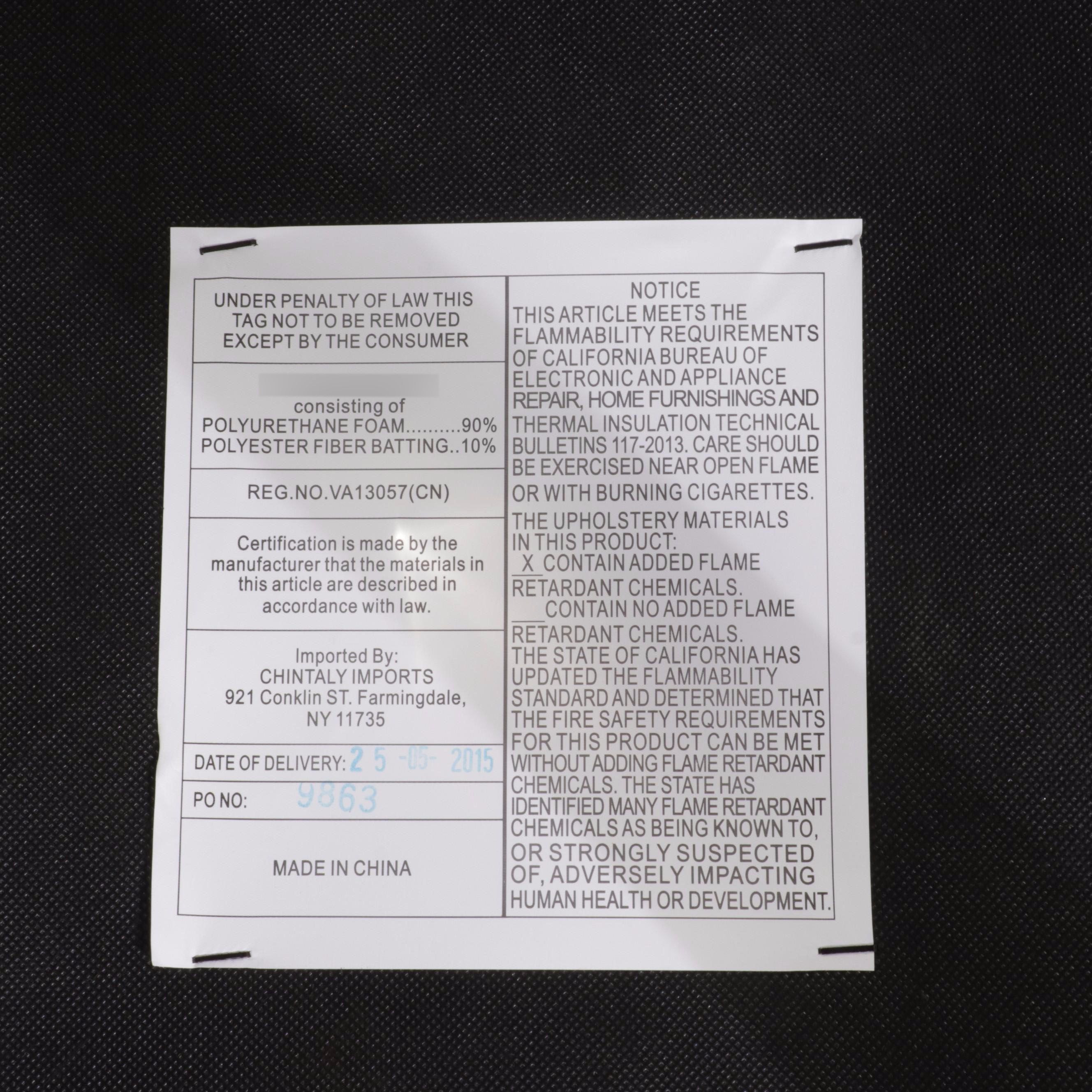 Modernist Black Glass and Chrome Dining Table and Six Chairs