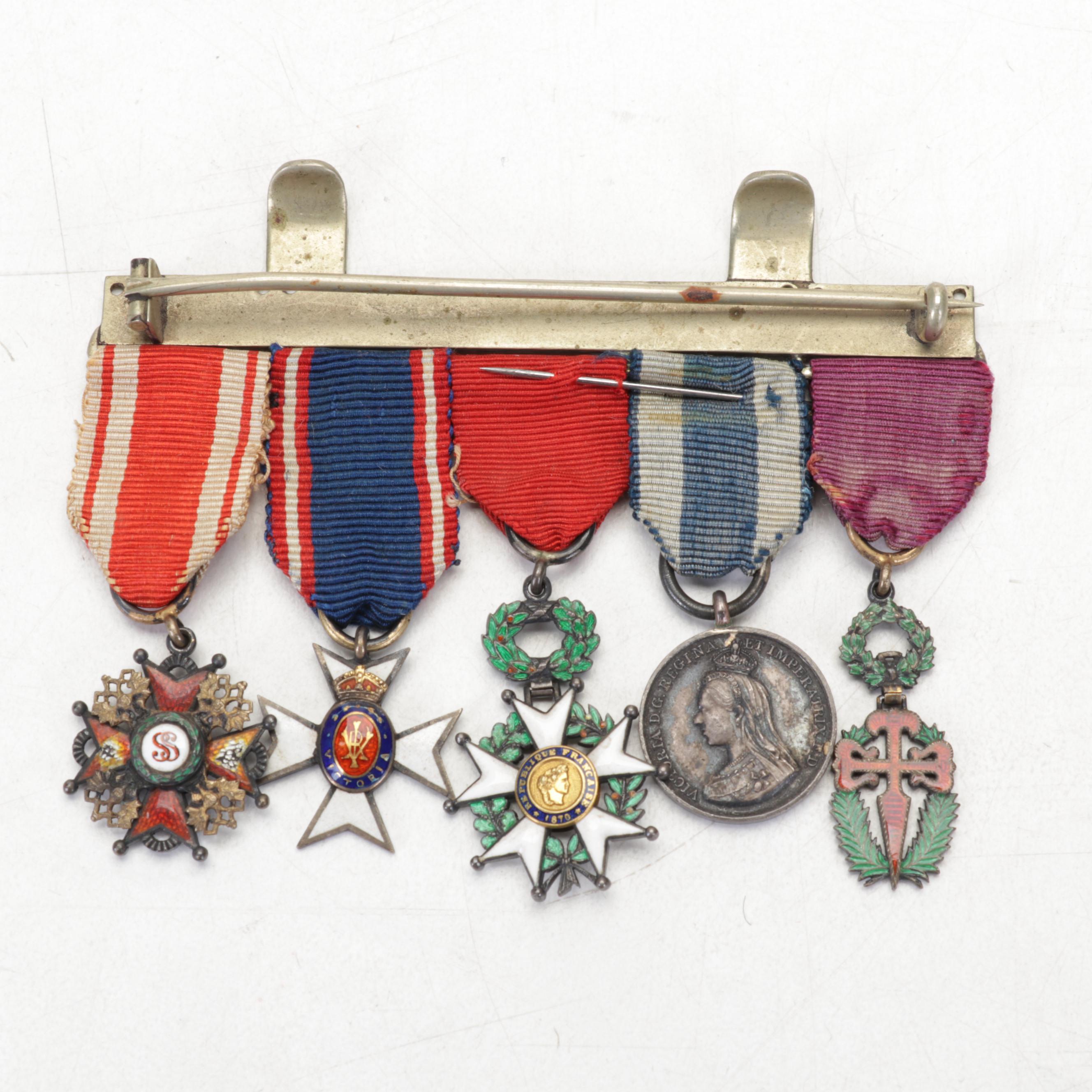 Order of Saint Stanislaus, Order of Saint James, and Other Antique Medals