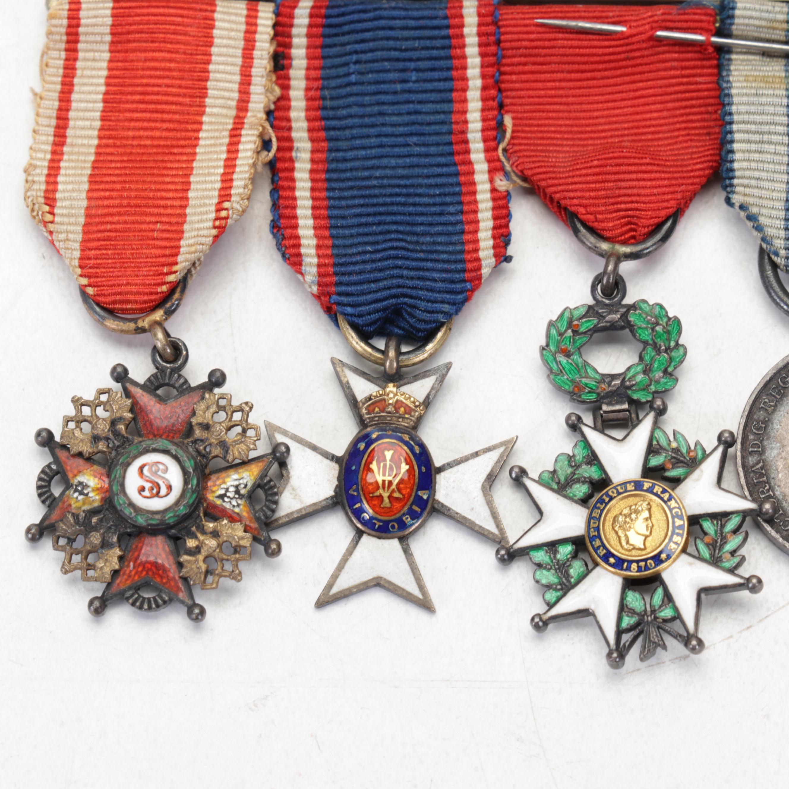 Order of Saint Stanislaus, Order of Saint James, and Other Antique Medals