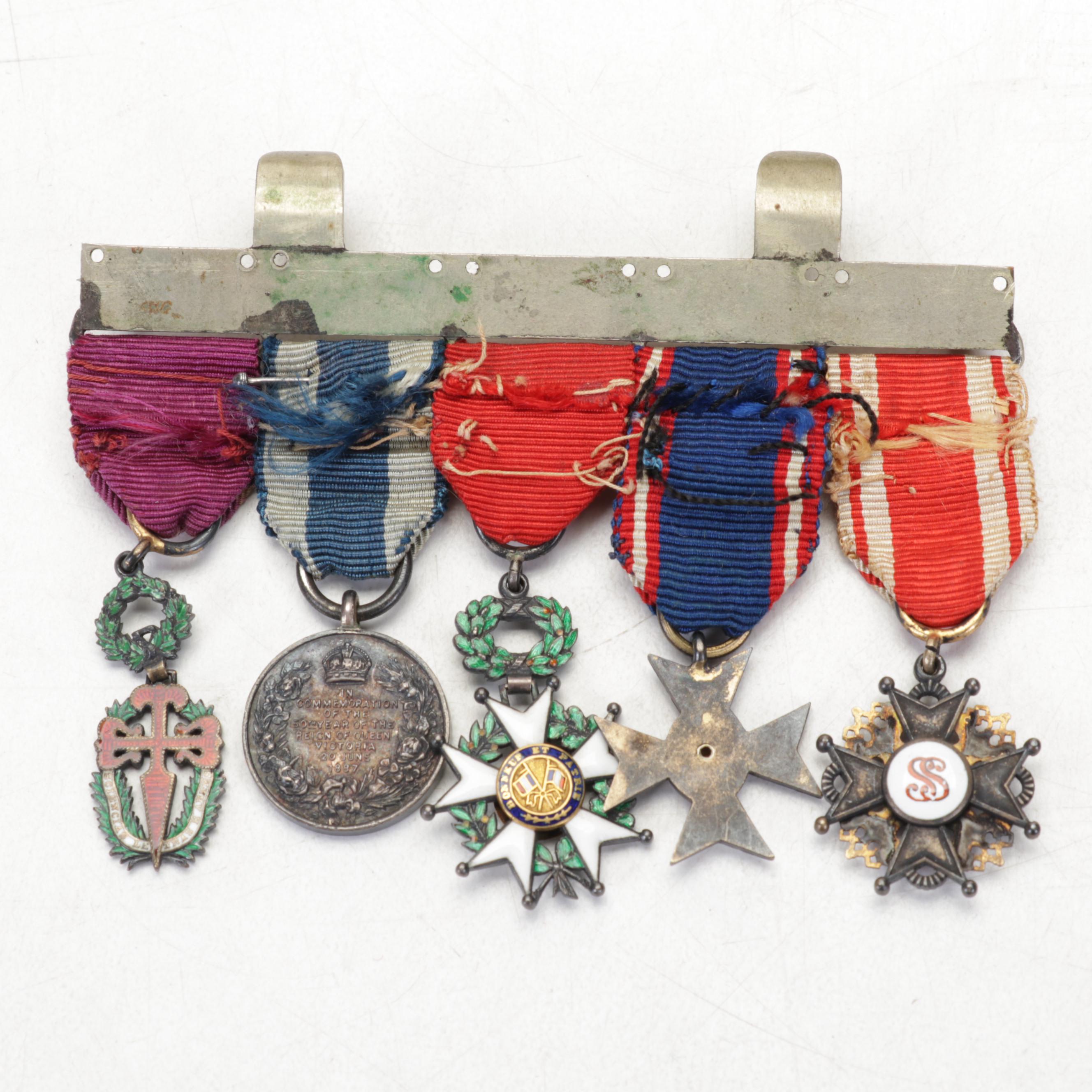 Order of Saint Stanislaus, Order of Saint James, and Other Antique Medals