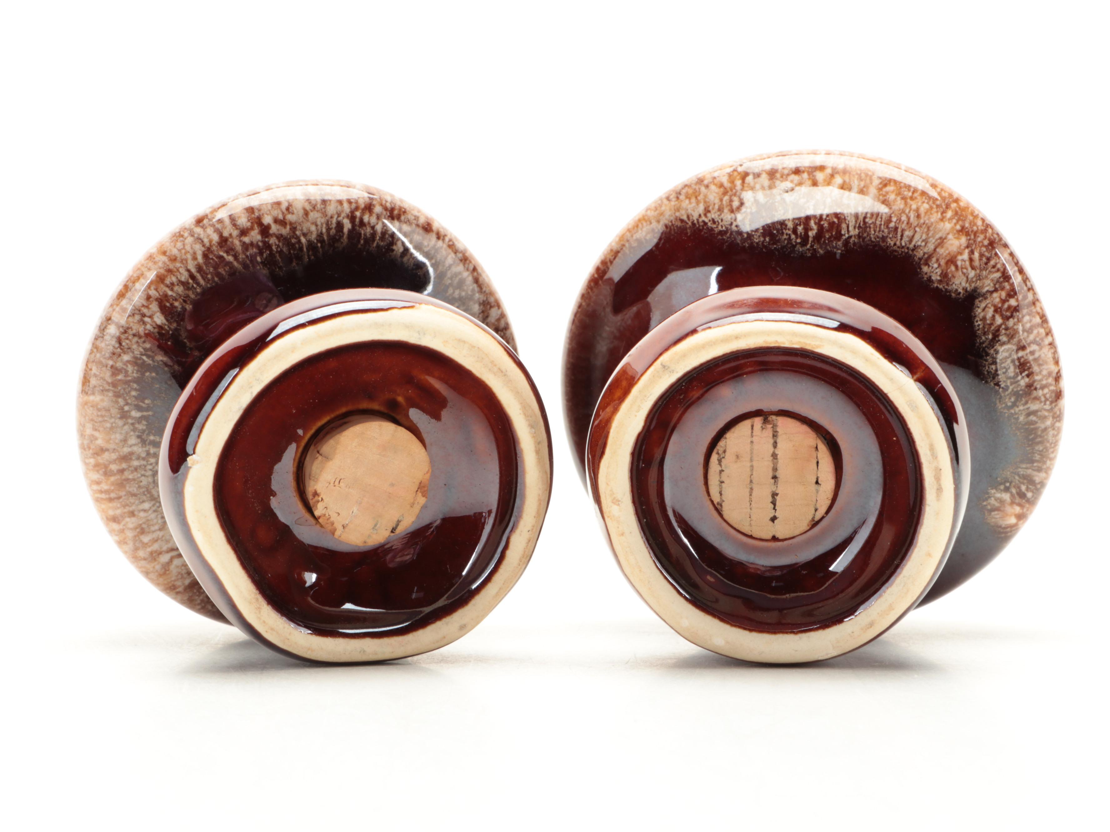 Hull "House and Garden Mirror Brown" Drip Glaze Dinnerware and Tableware