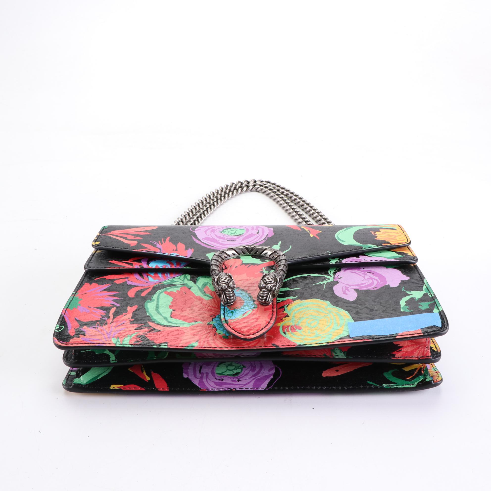 Gucci x Ken Scott Small Dionysus Bag in Printed Leather