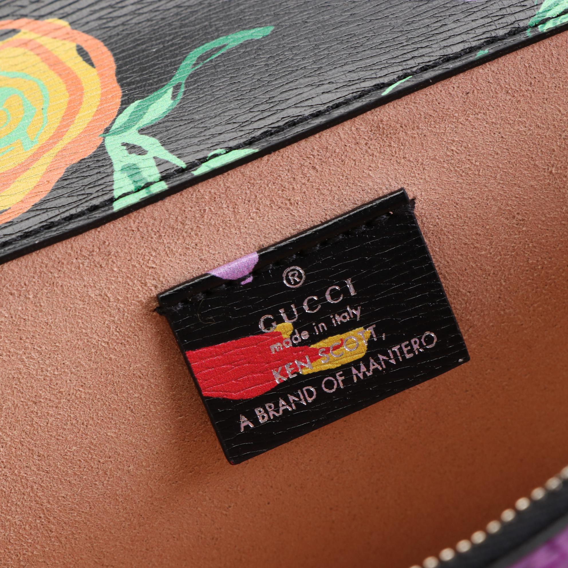 Gucci x Ken Scott Small Dionysus Bag in Printed Leather