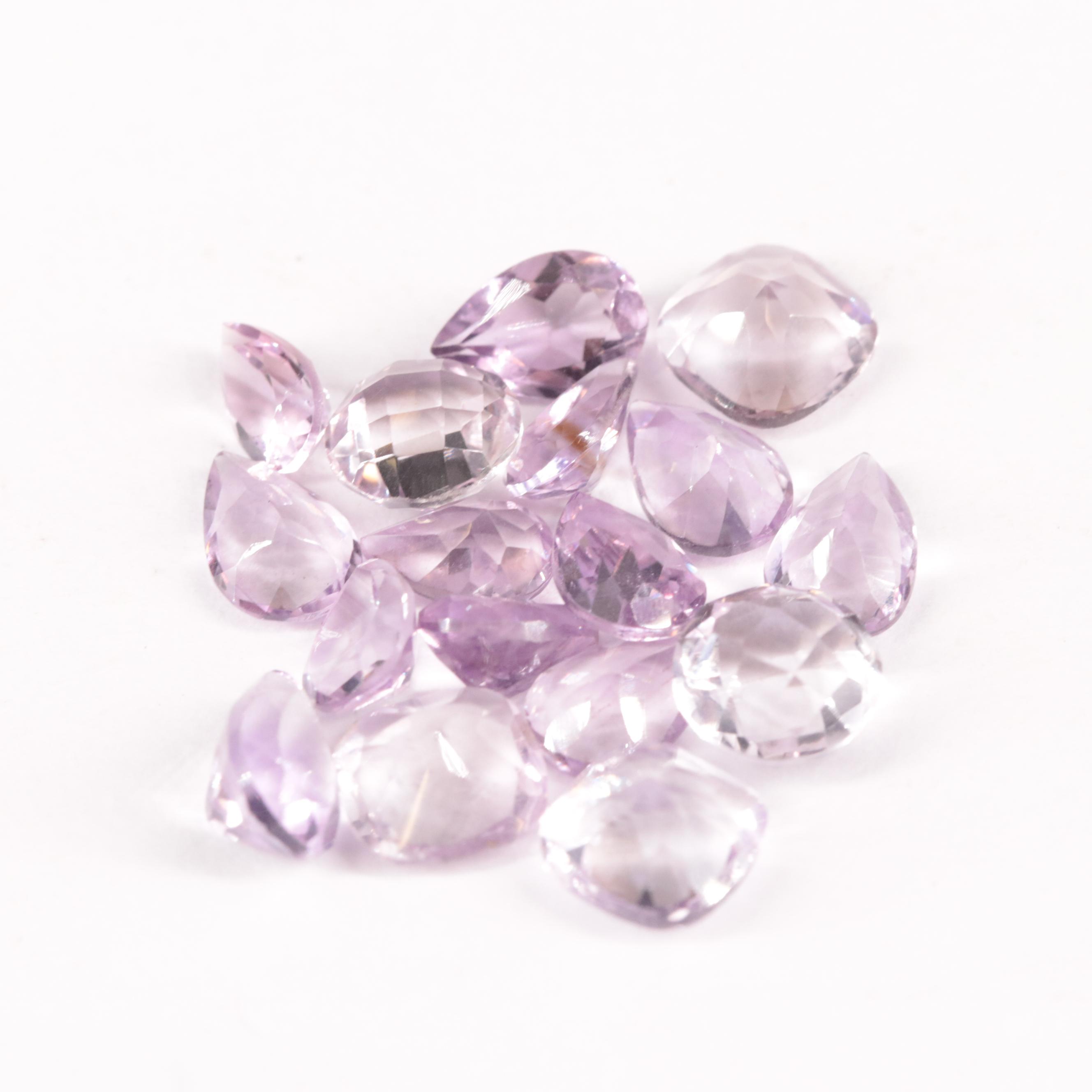 Loose 20.80 CTW Amethyst
