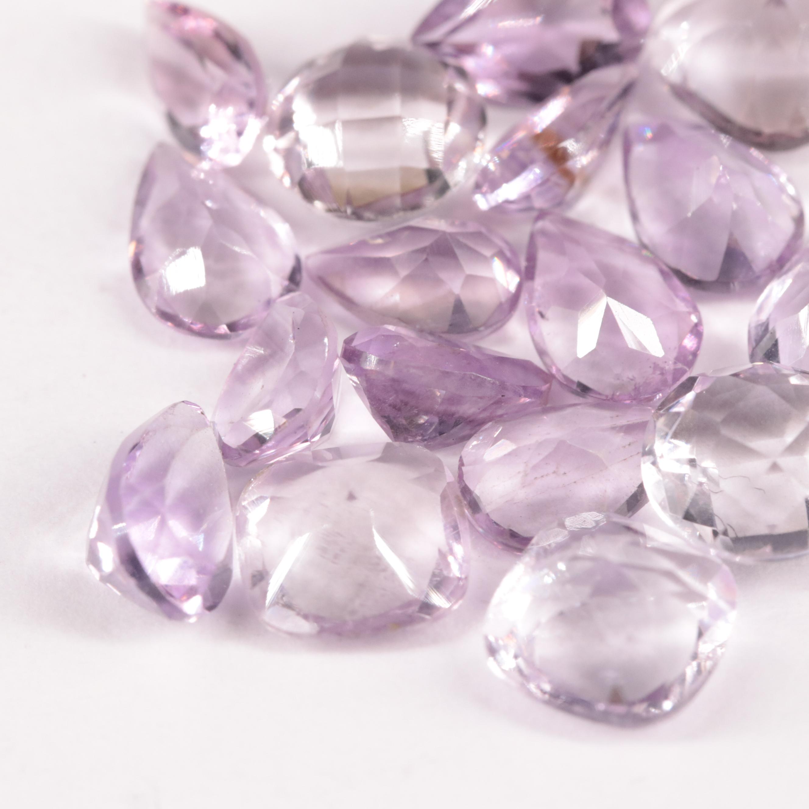 Loose 20.80 CTW Amethyst