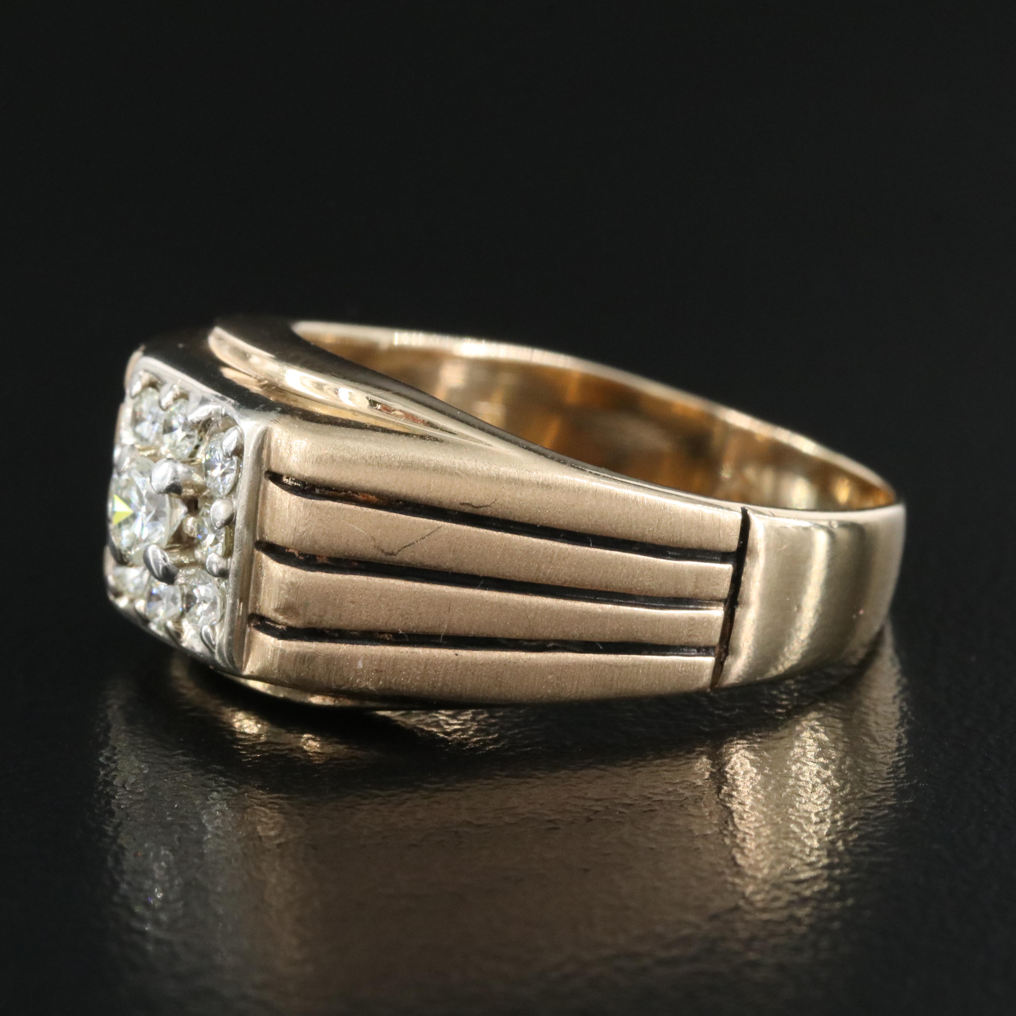 14K 0.50 CTW Diamond Ring