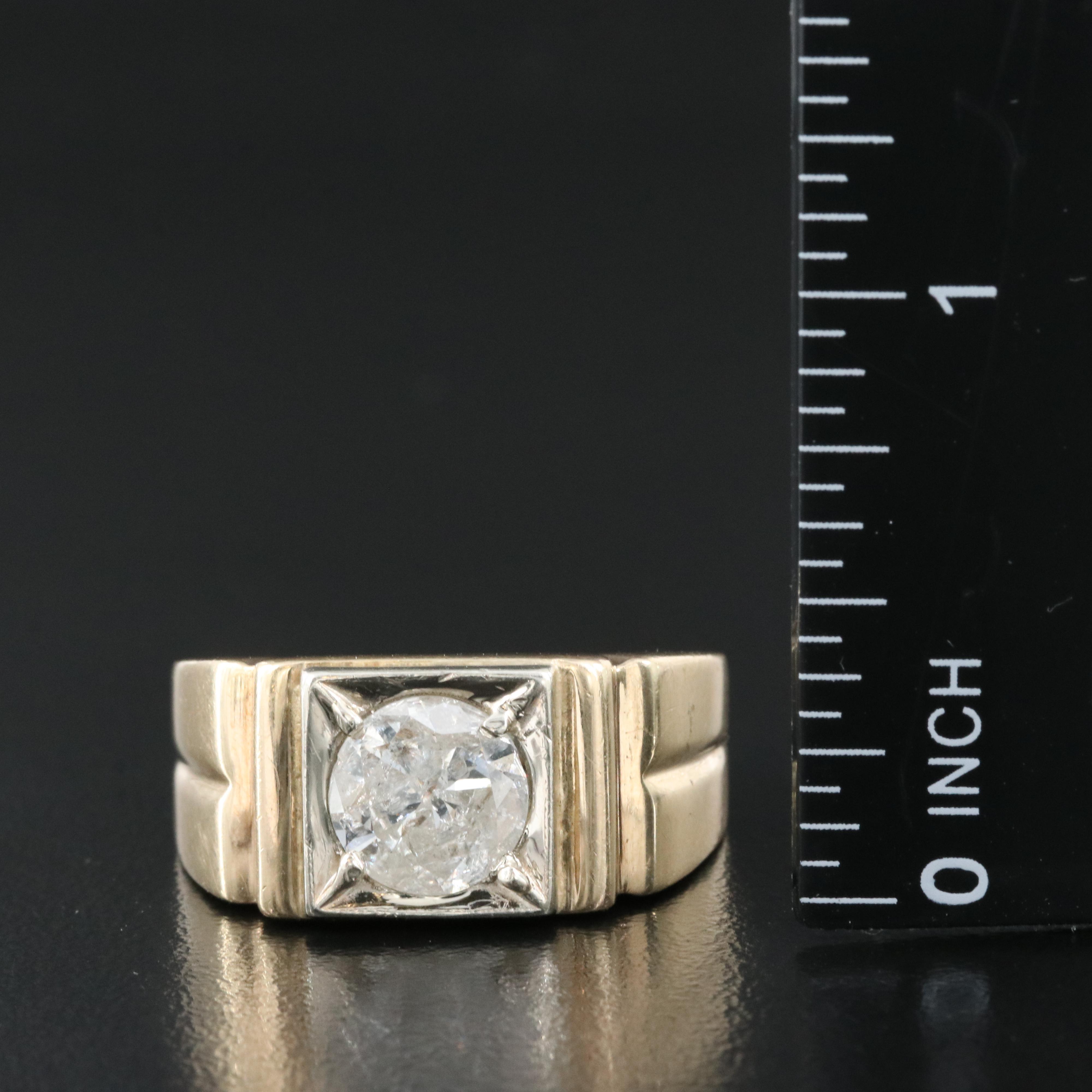 10K 1.97 CT Diamond Solitaire Ring