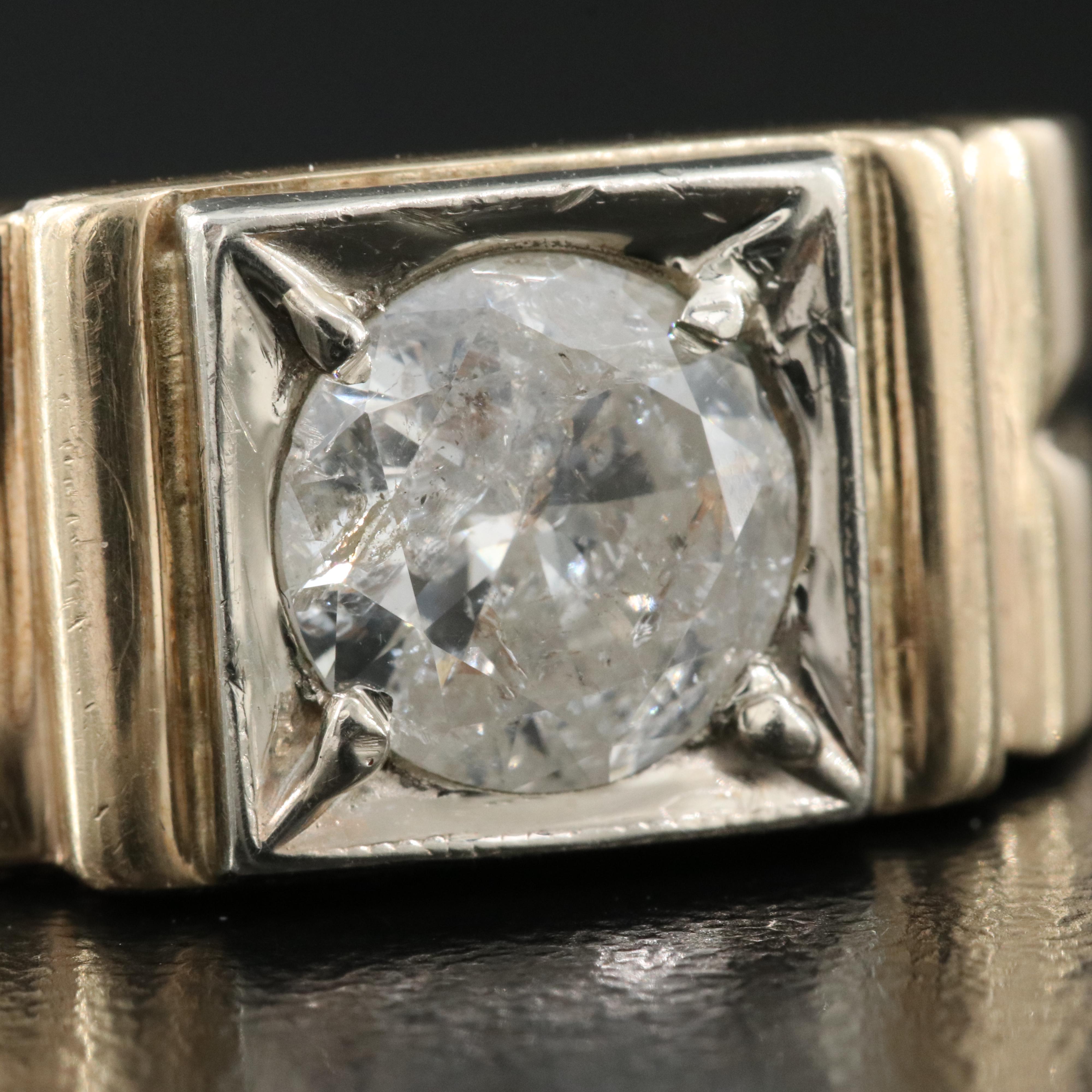 10K 1.97 CT Diamond Solitaire Ring