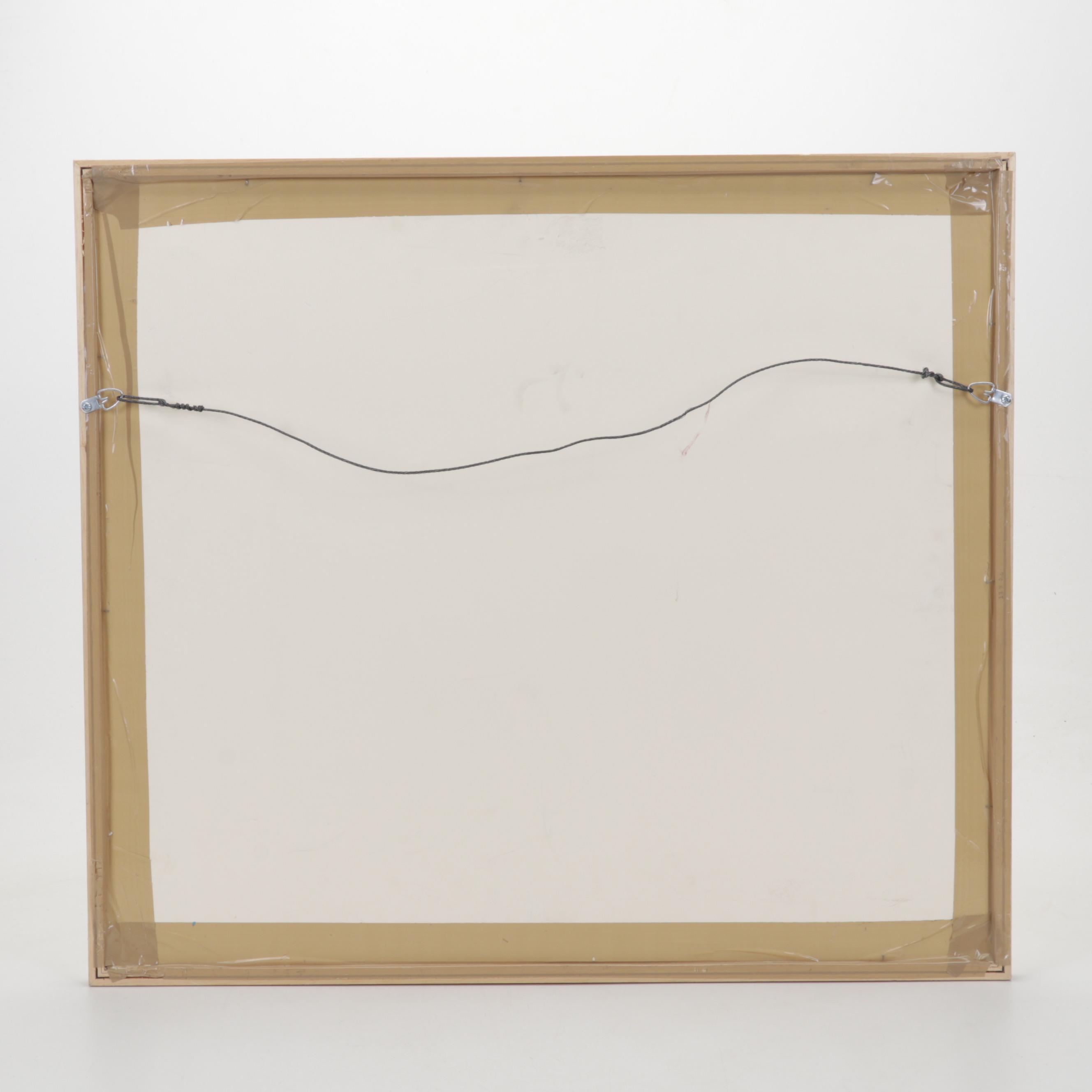 Sidney Chafetz Etching and Lithograph "I Hear America Singing I," Circa 1971