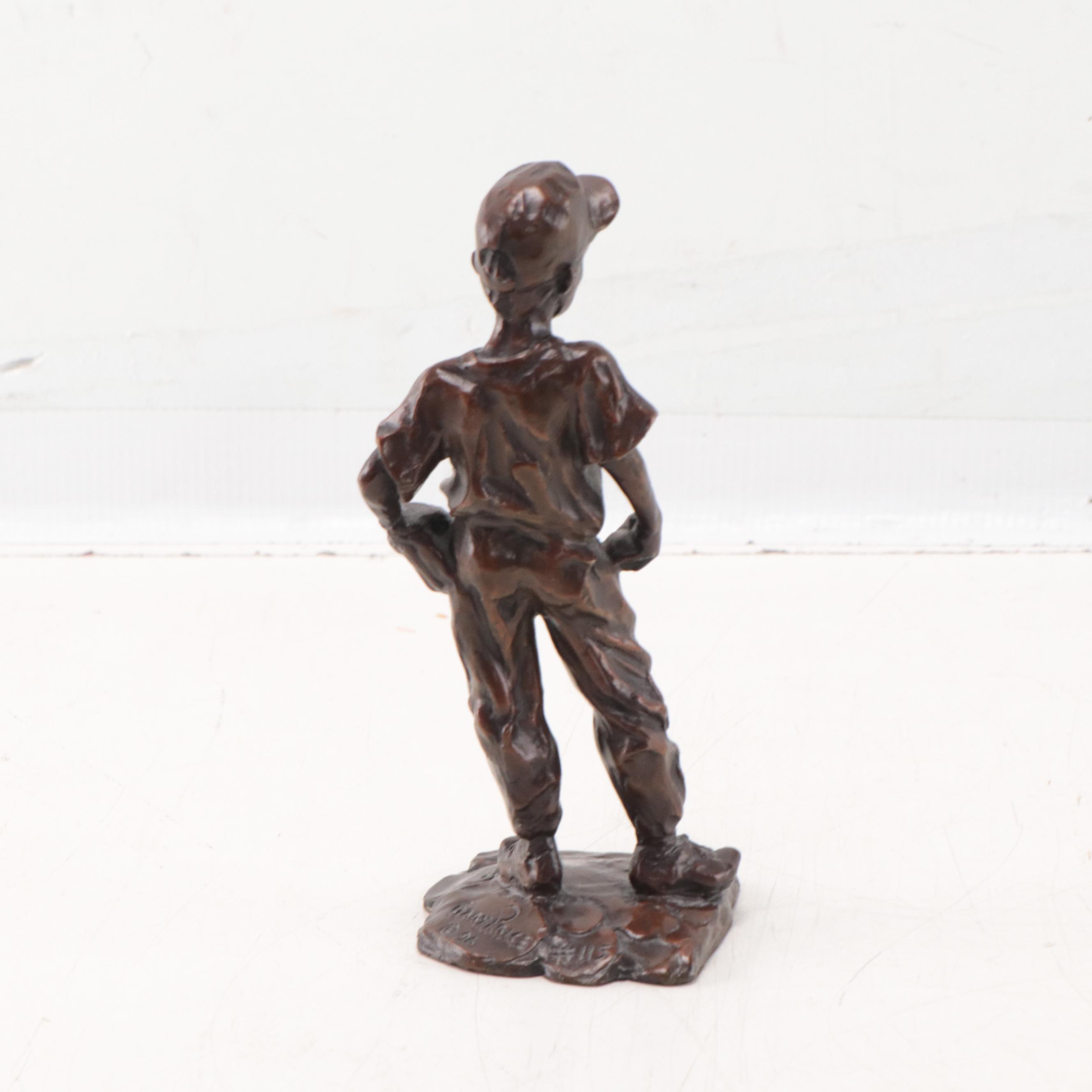 Gary Lee Price Cast Bronze Sculpture "The Natural," 1996