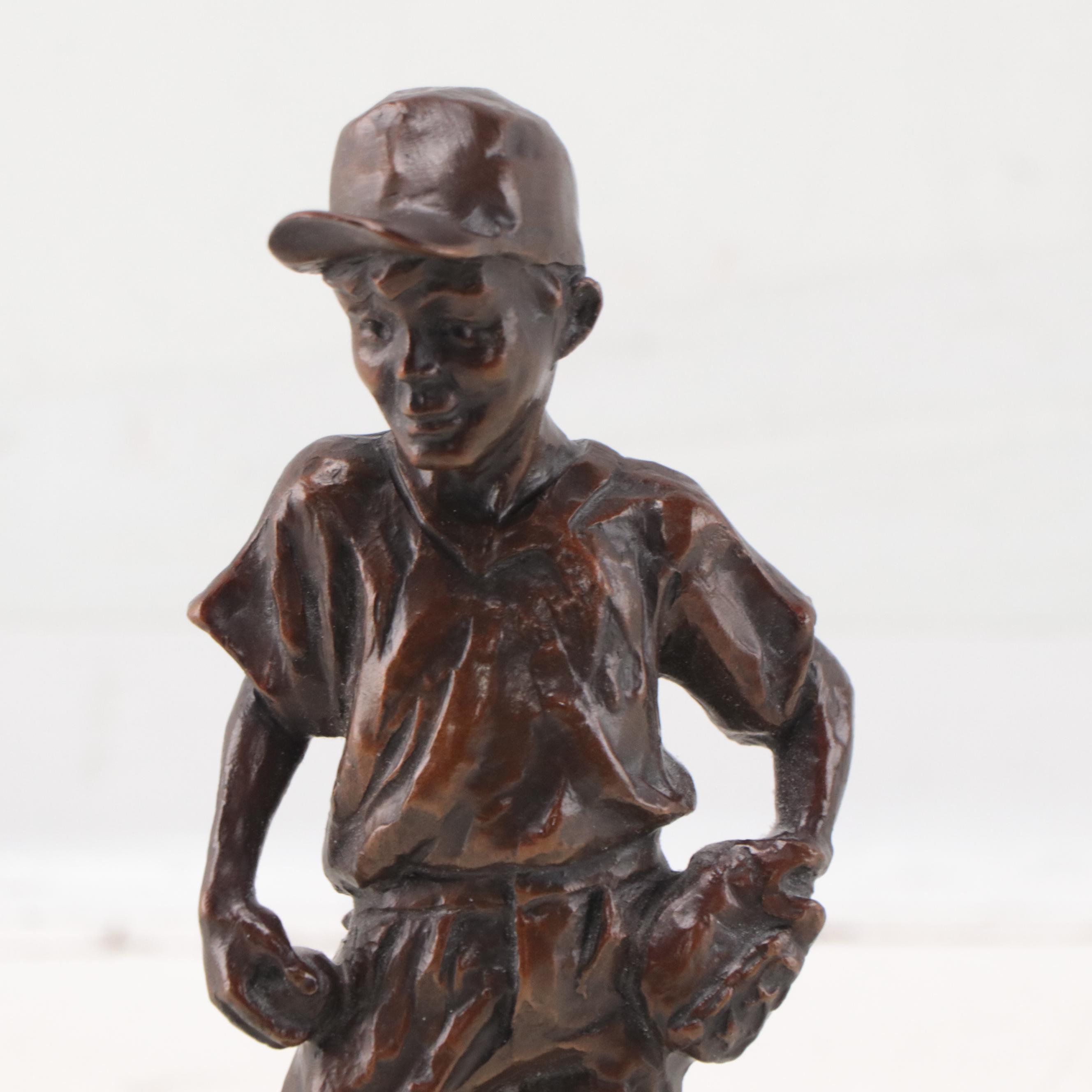 Gary Lee Price Cast Bronze Sculpture "The Natural," 1996