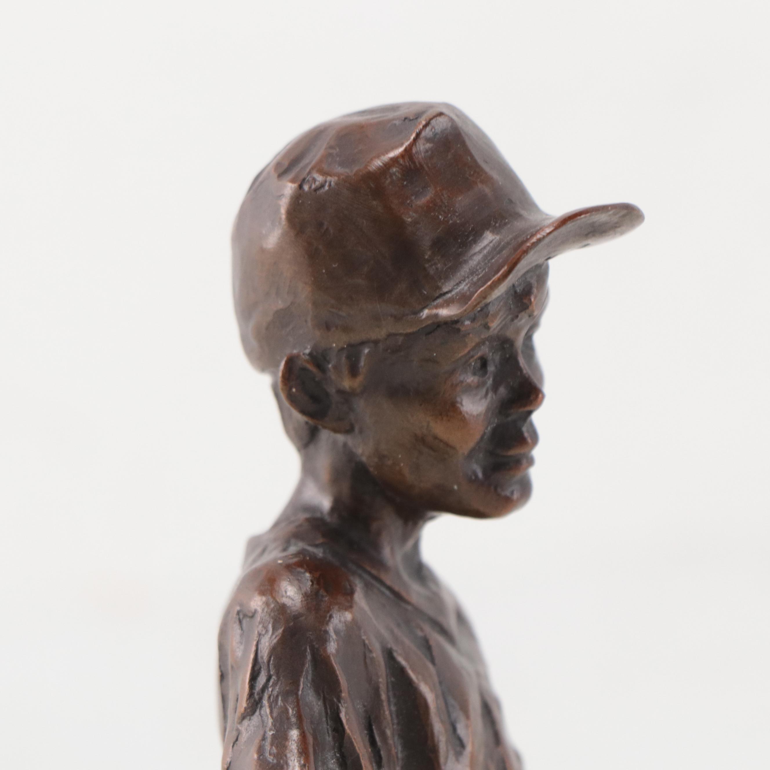 Gary Lee Price Cast Bronze Sculpture "The Natural," 1996