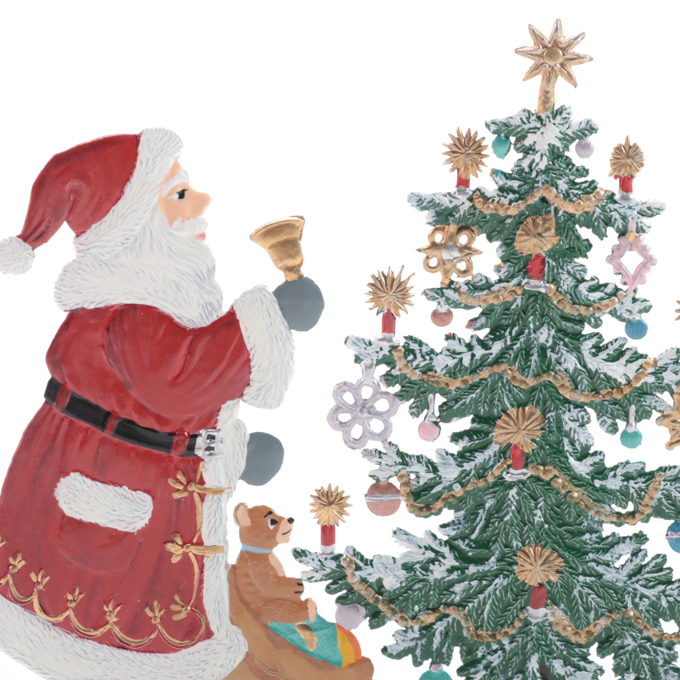 Wilhelm Schweizer German Pewter Christmas Ornaments