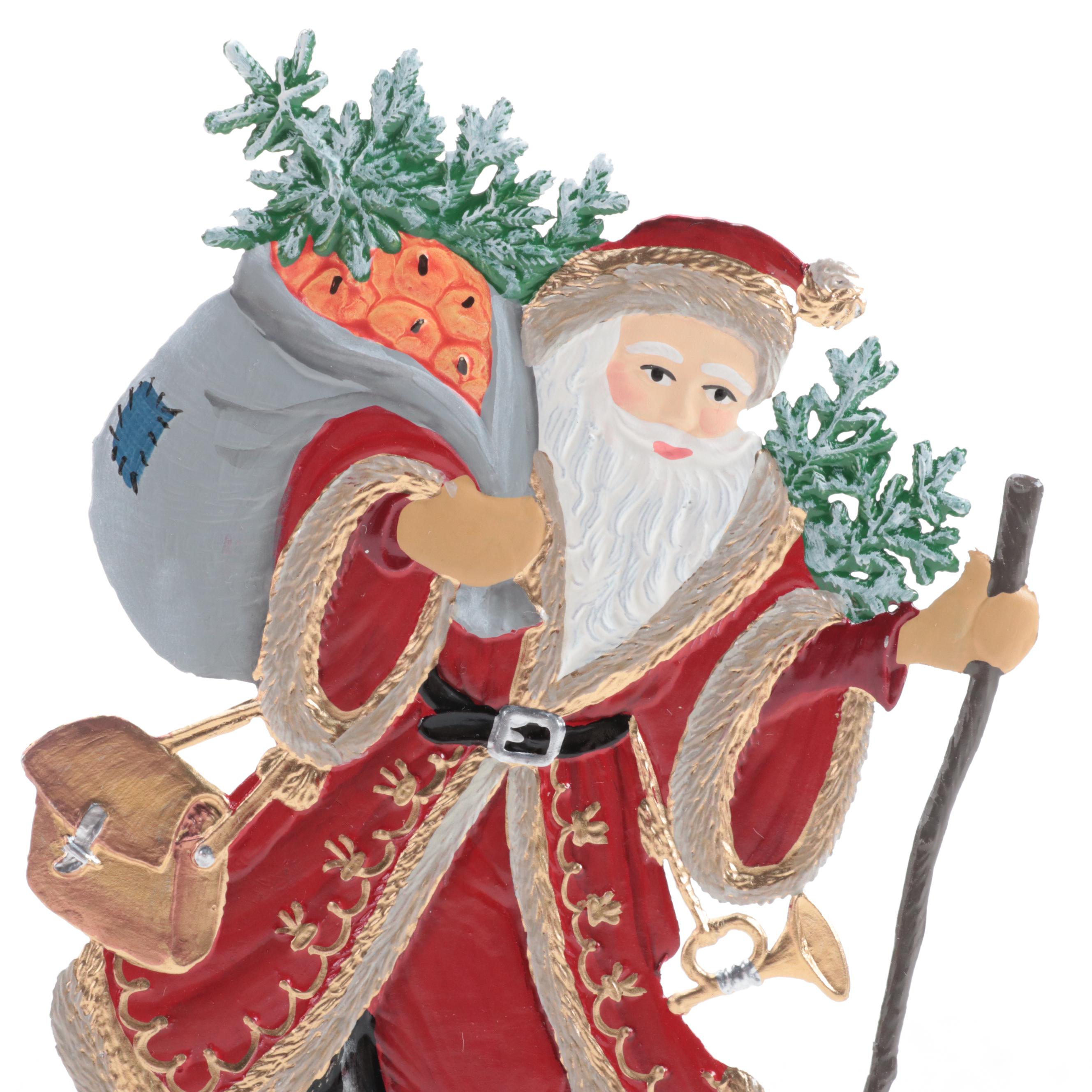 Wilhelm Schweizer German Pewter Christmas Ornaments