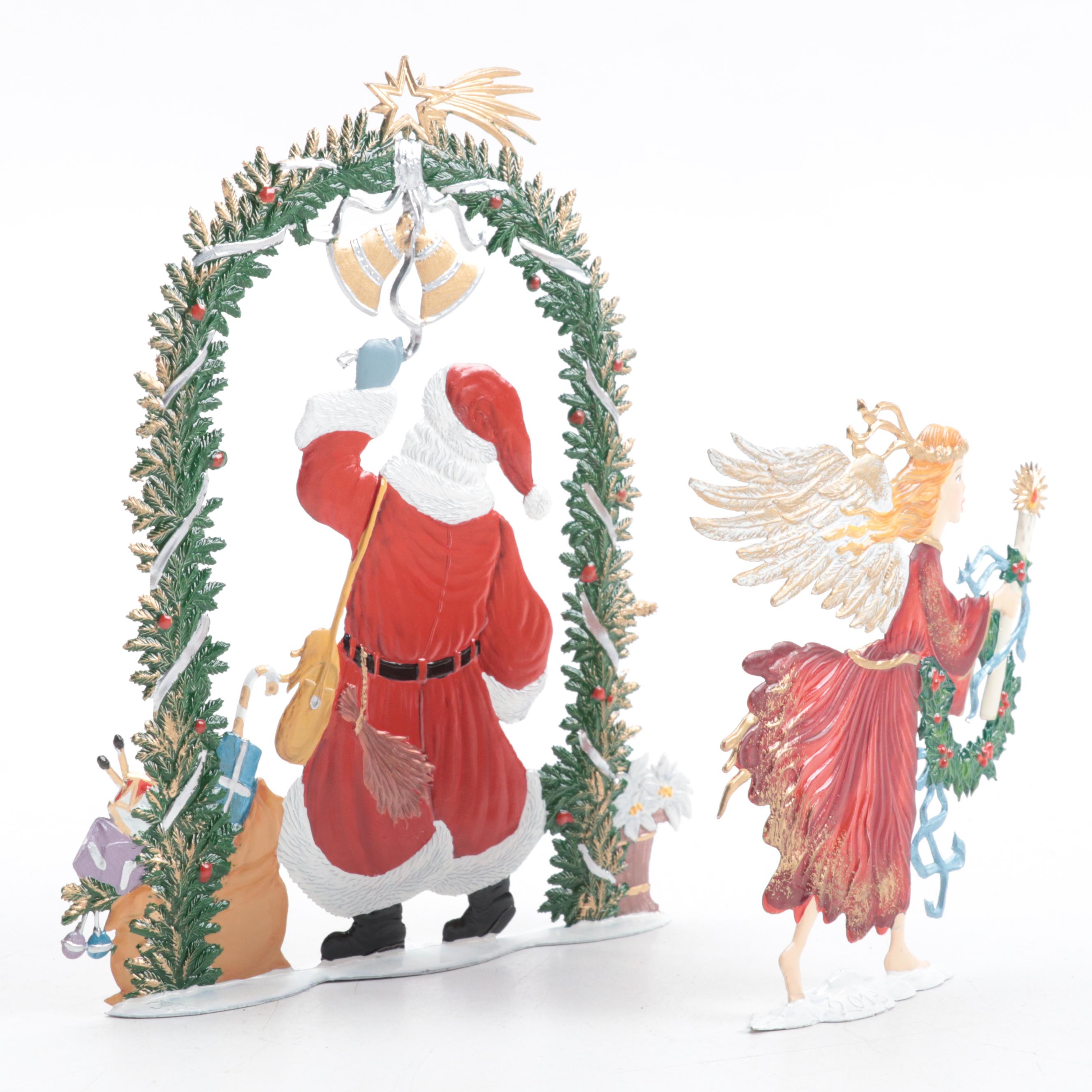 Wilhelm Schweizer German Pewter Christmas Ornaments