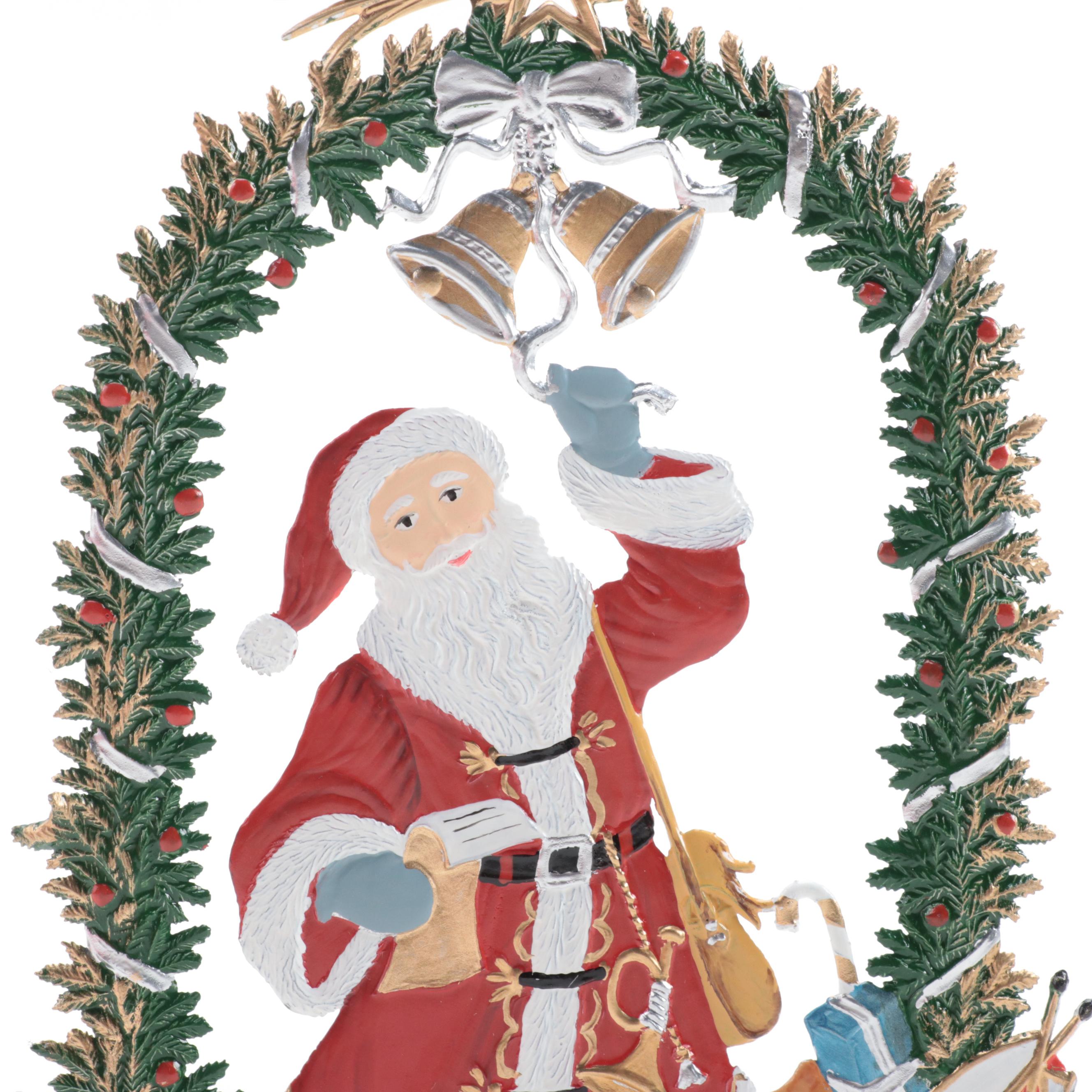 Wilhelm Schweizer German Pewter Christmas Ornaments