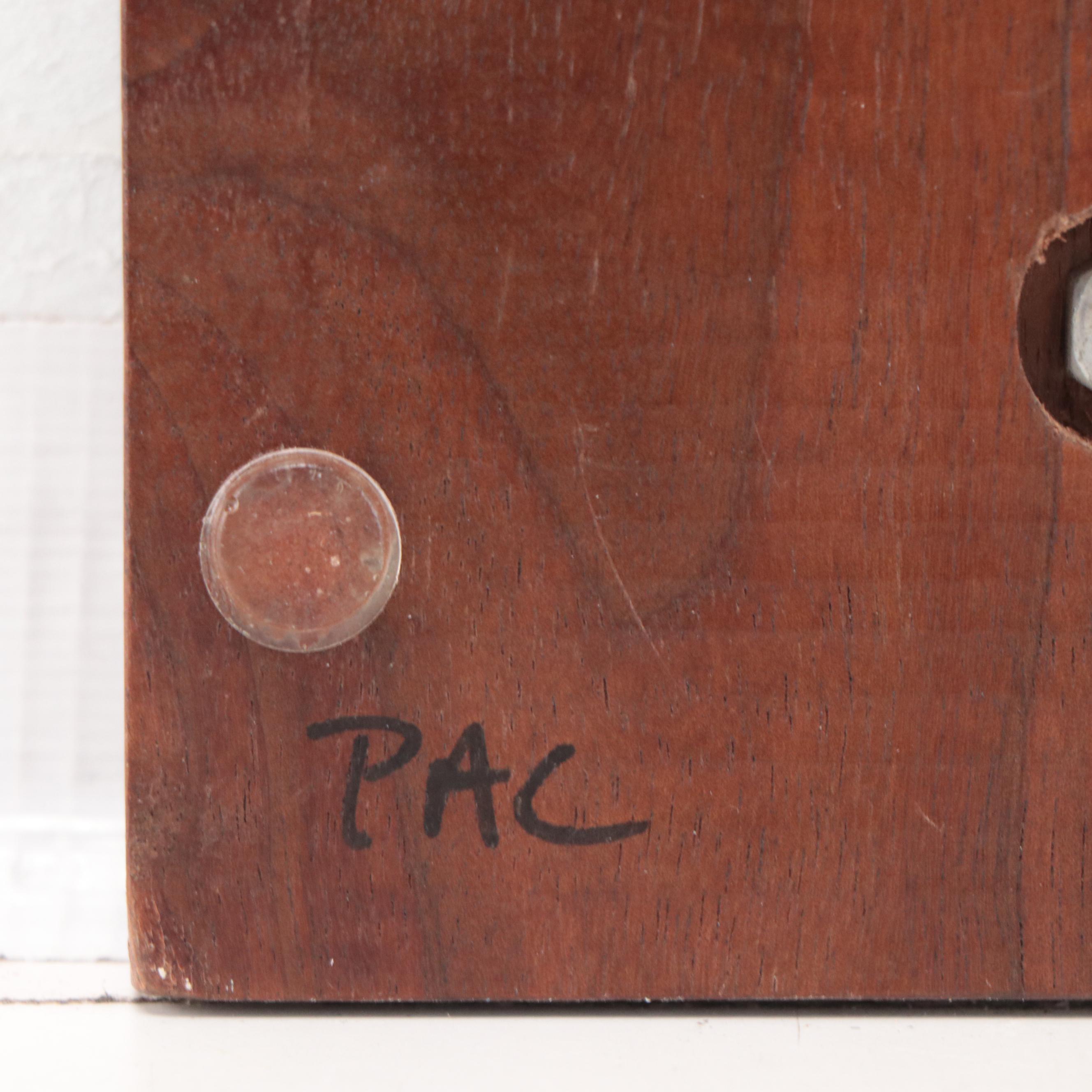 Native American Inspired Cast Bronze Relief Sculpture of Dancer