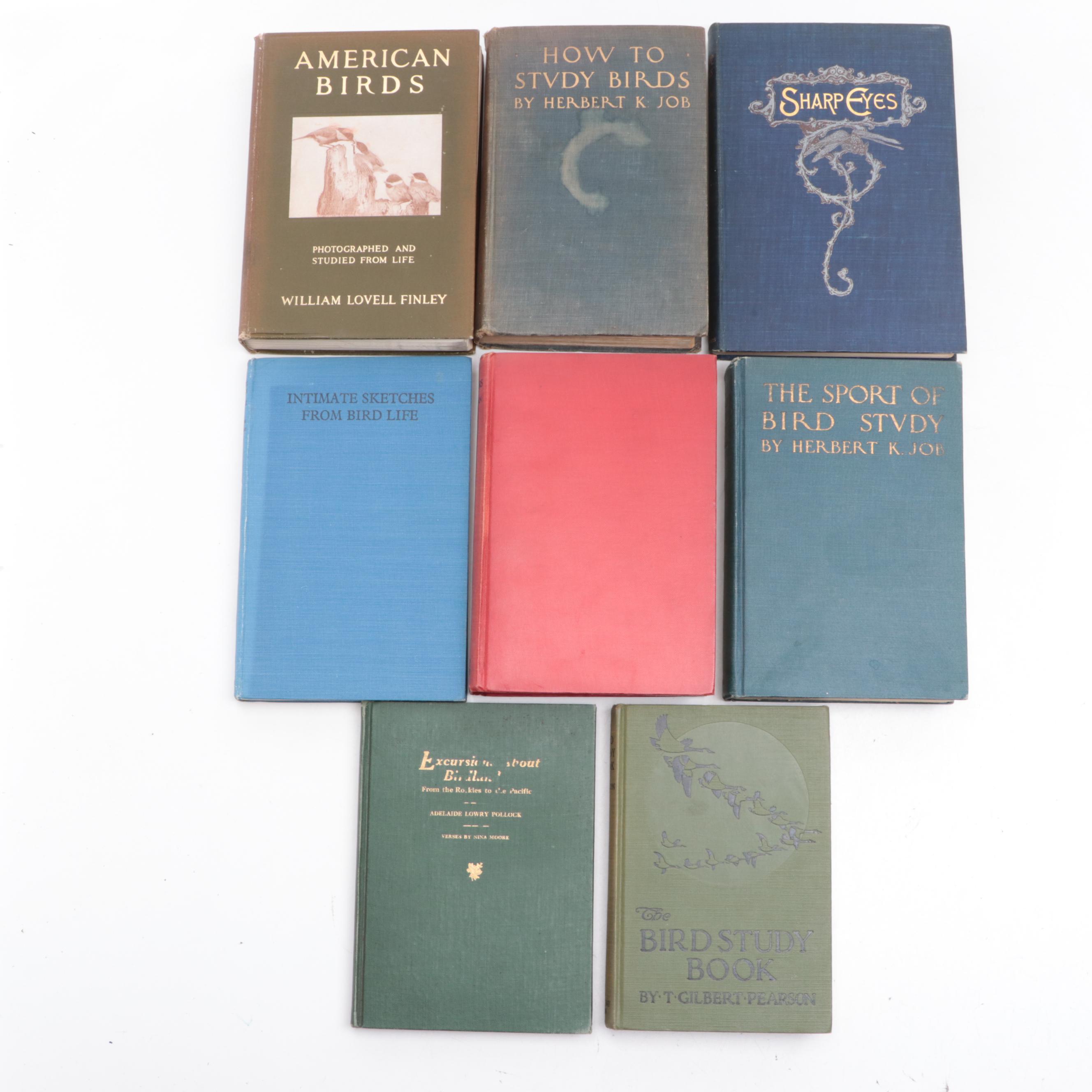 First Edition "American Birds" by William Lovell Finley and More