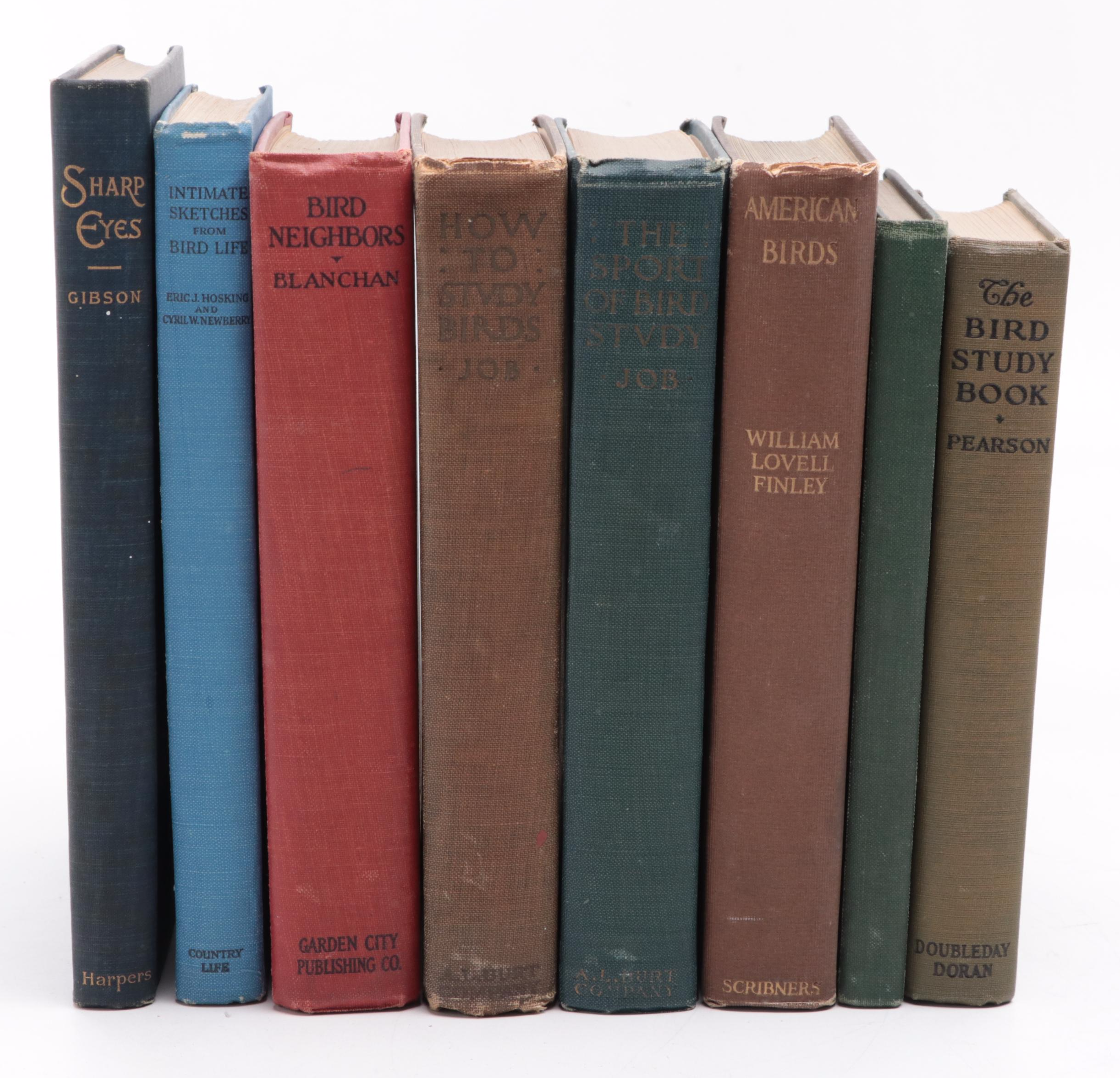 First Edition "American Birds" by William Lovell Finley and More