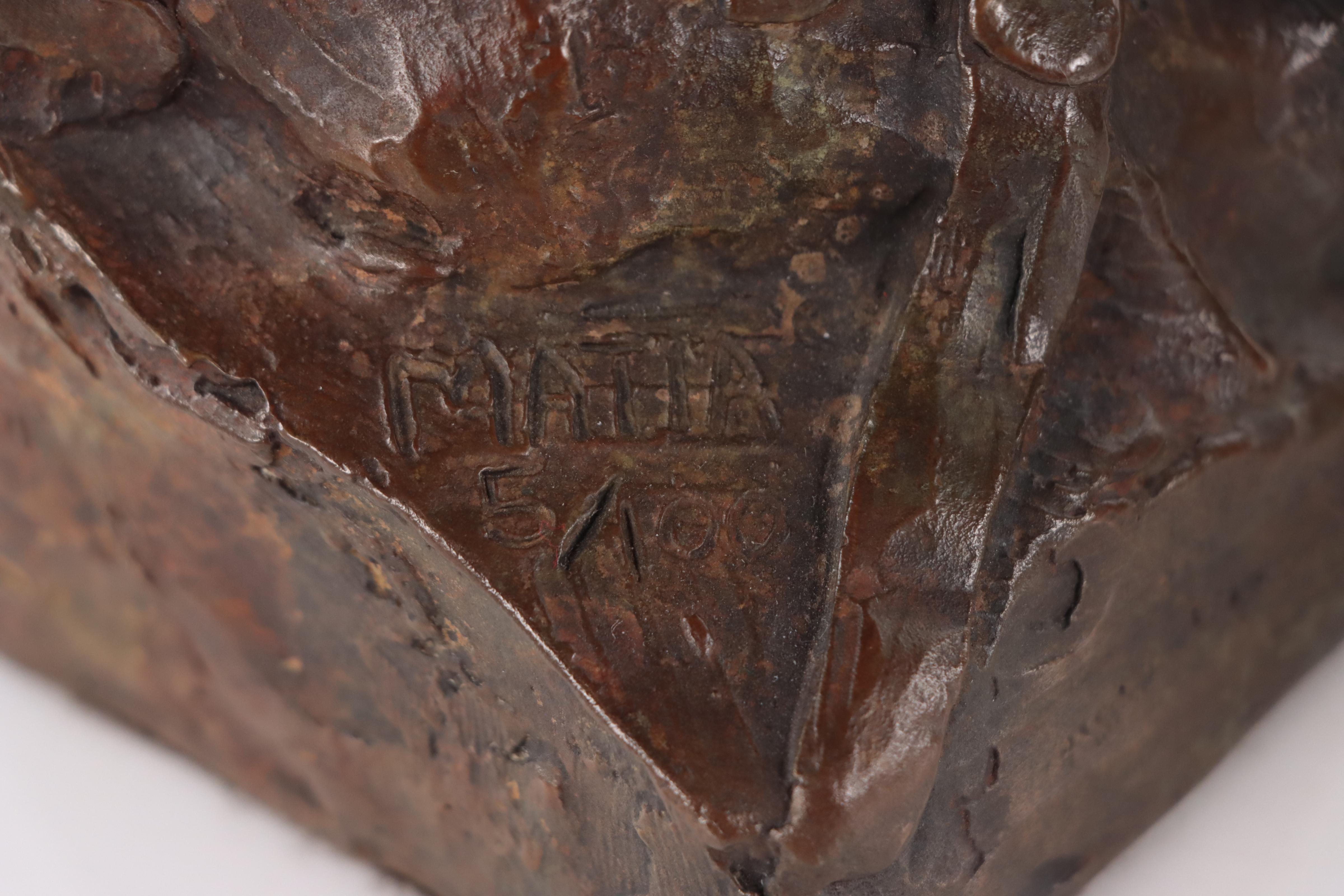 Walter Matia Bronze Labrador Bookends