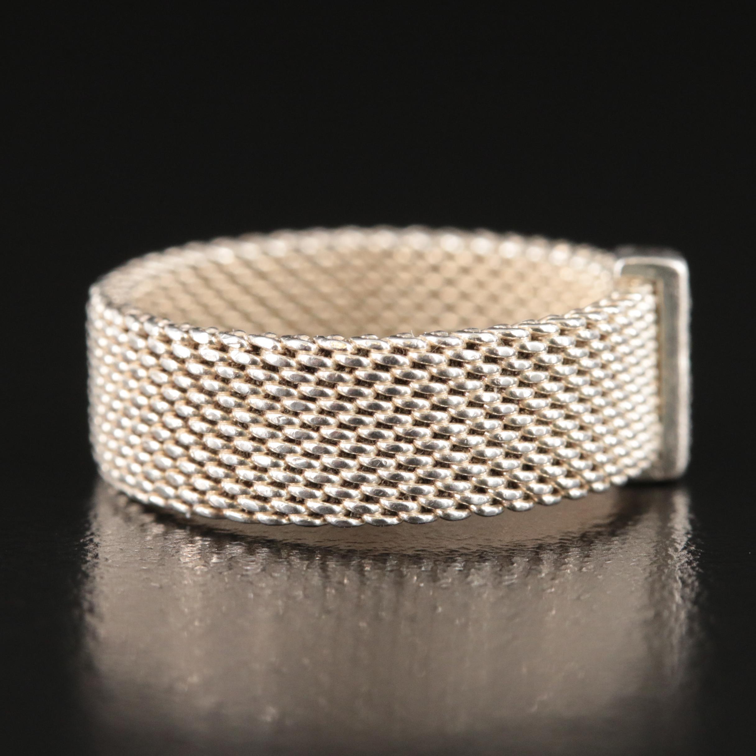 Tiffany & Co. 0.07 CTW Diamond Mesh Band