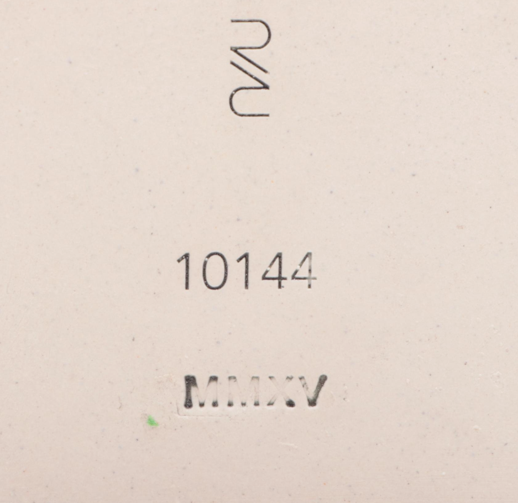 Roy Robinson for Rookwood Pottery "More Joy" Christmas Tile, 2015