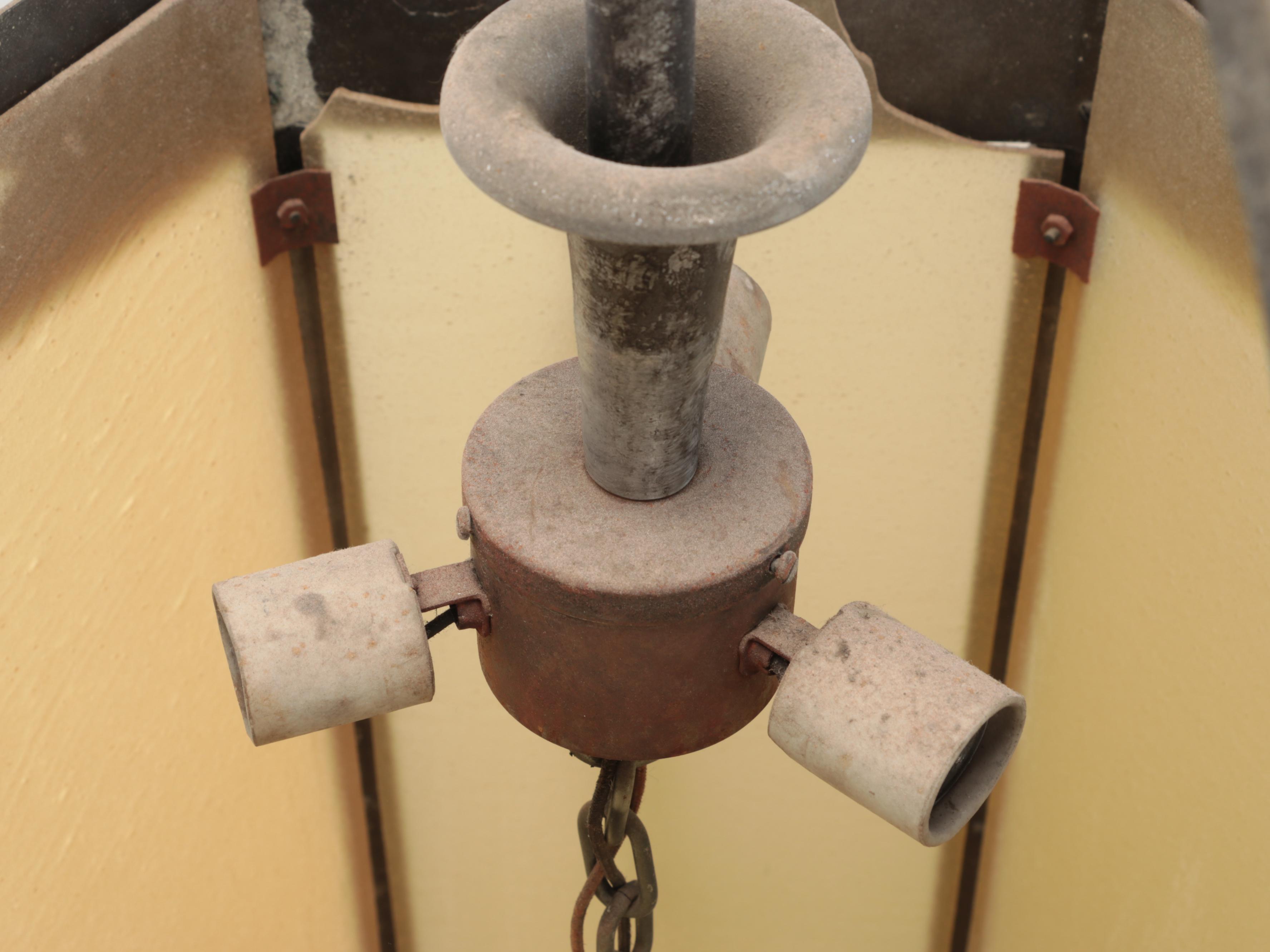 Oversized Gothic Revival Church Pendant Light