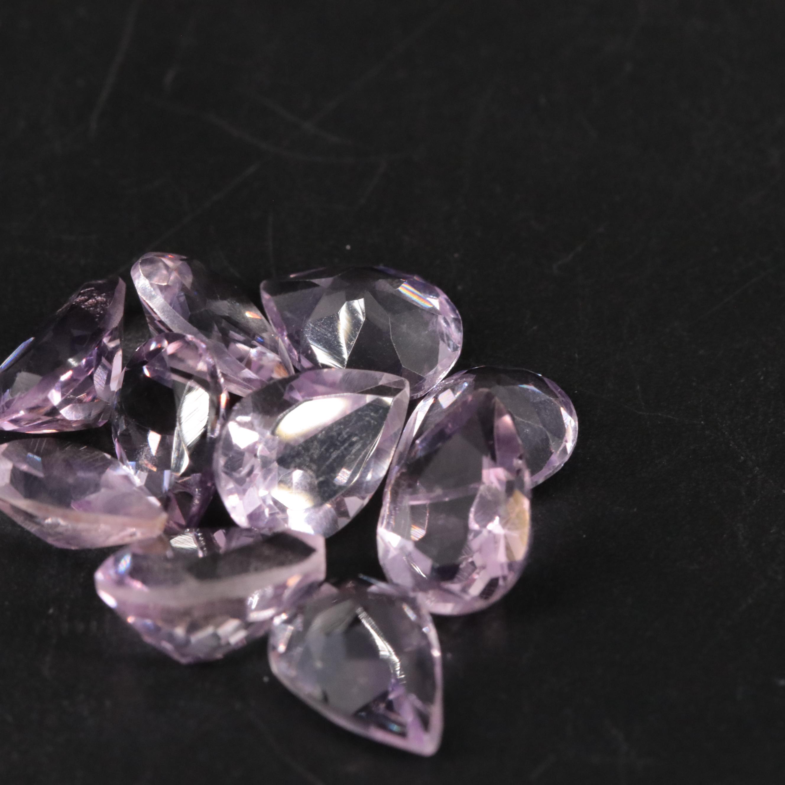 Loose 15.20 CTW Amethyst Lot