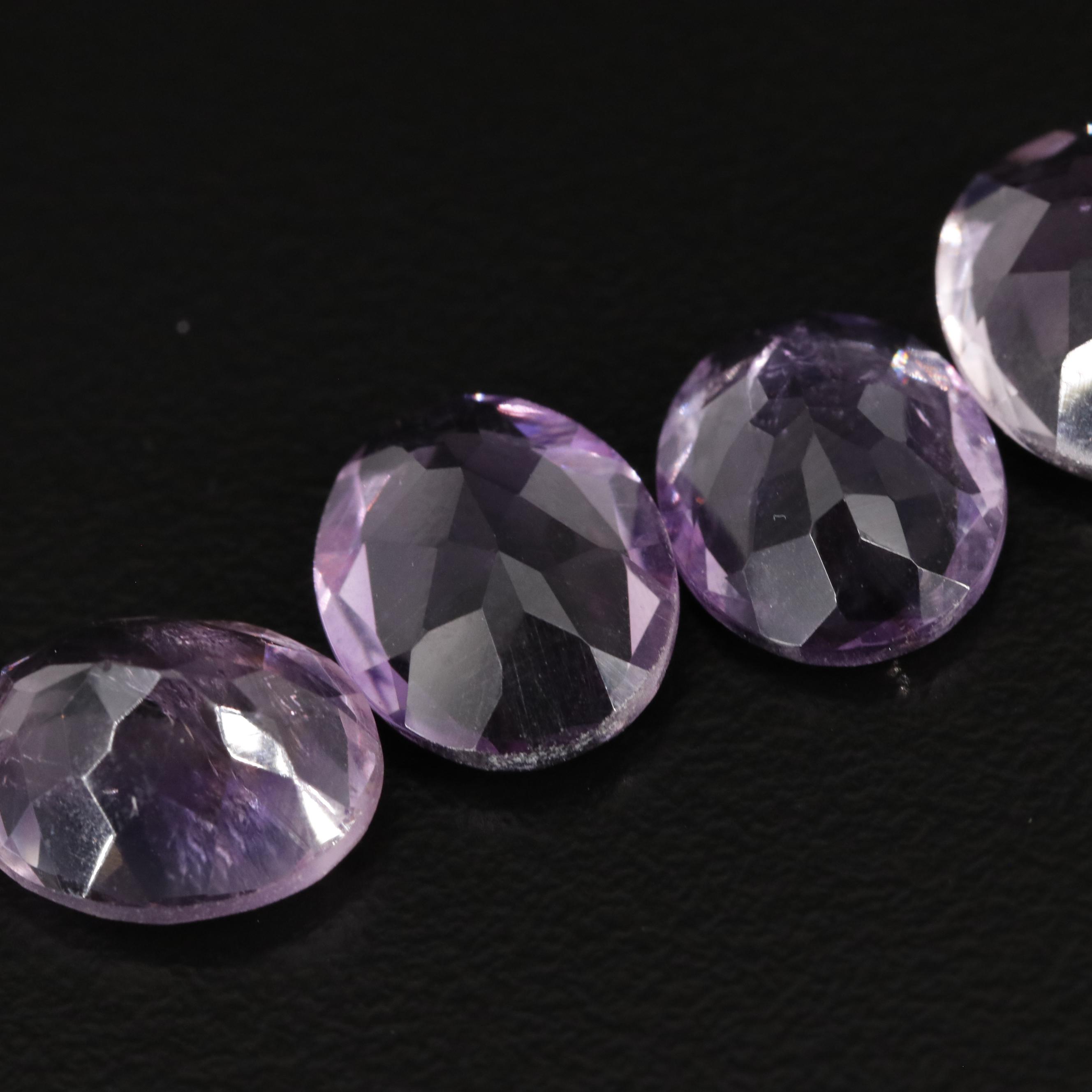 Loose 11.72 CTW Amethyst Lot