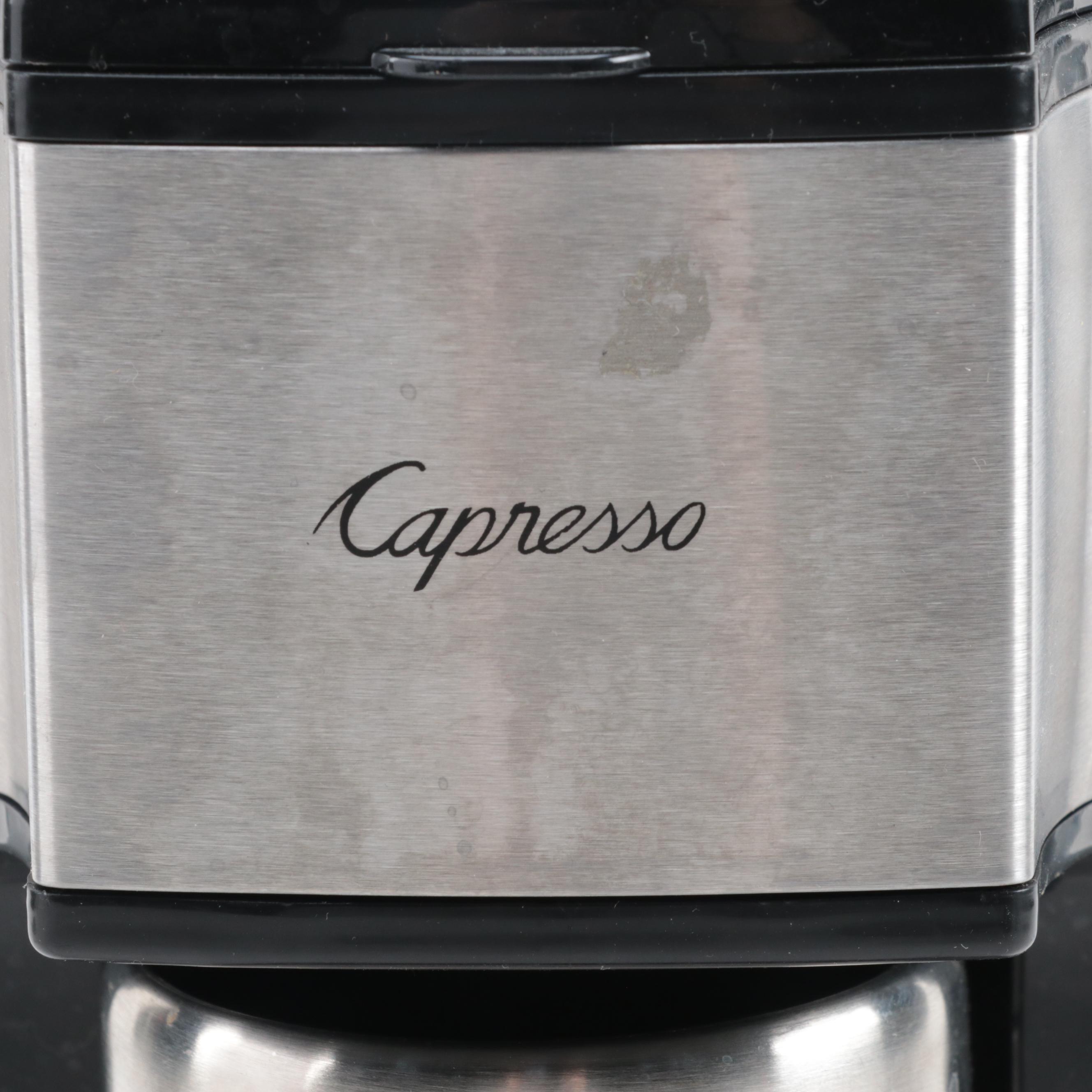 Capresso Coffee Maker With Italian Cisal Chrome Bathroom Faucet, More