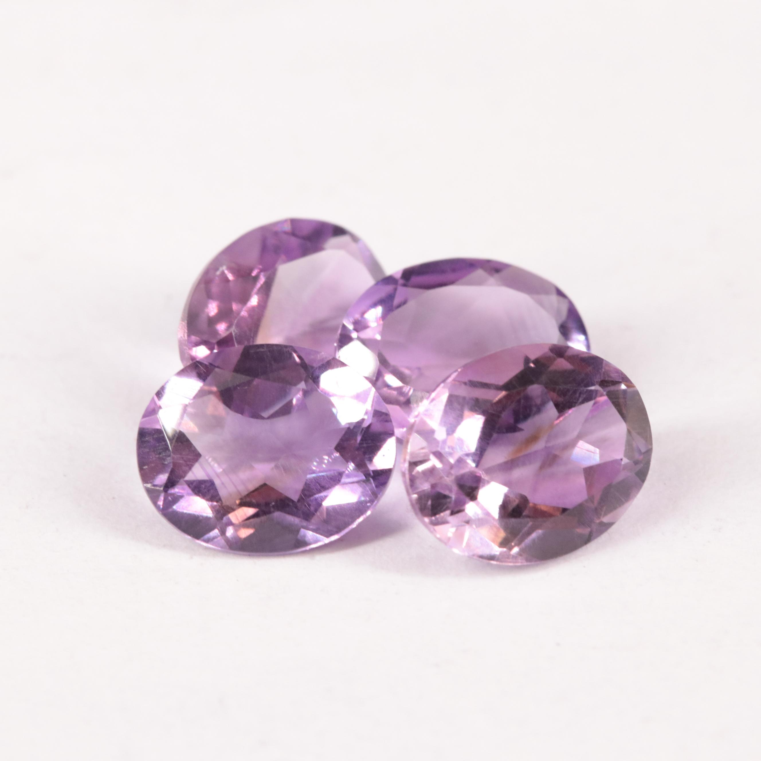 Loose 12.30 CTW Amethyst Lot