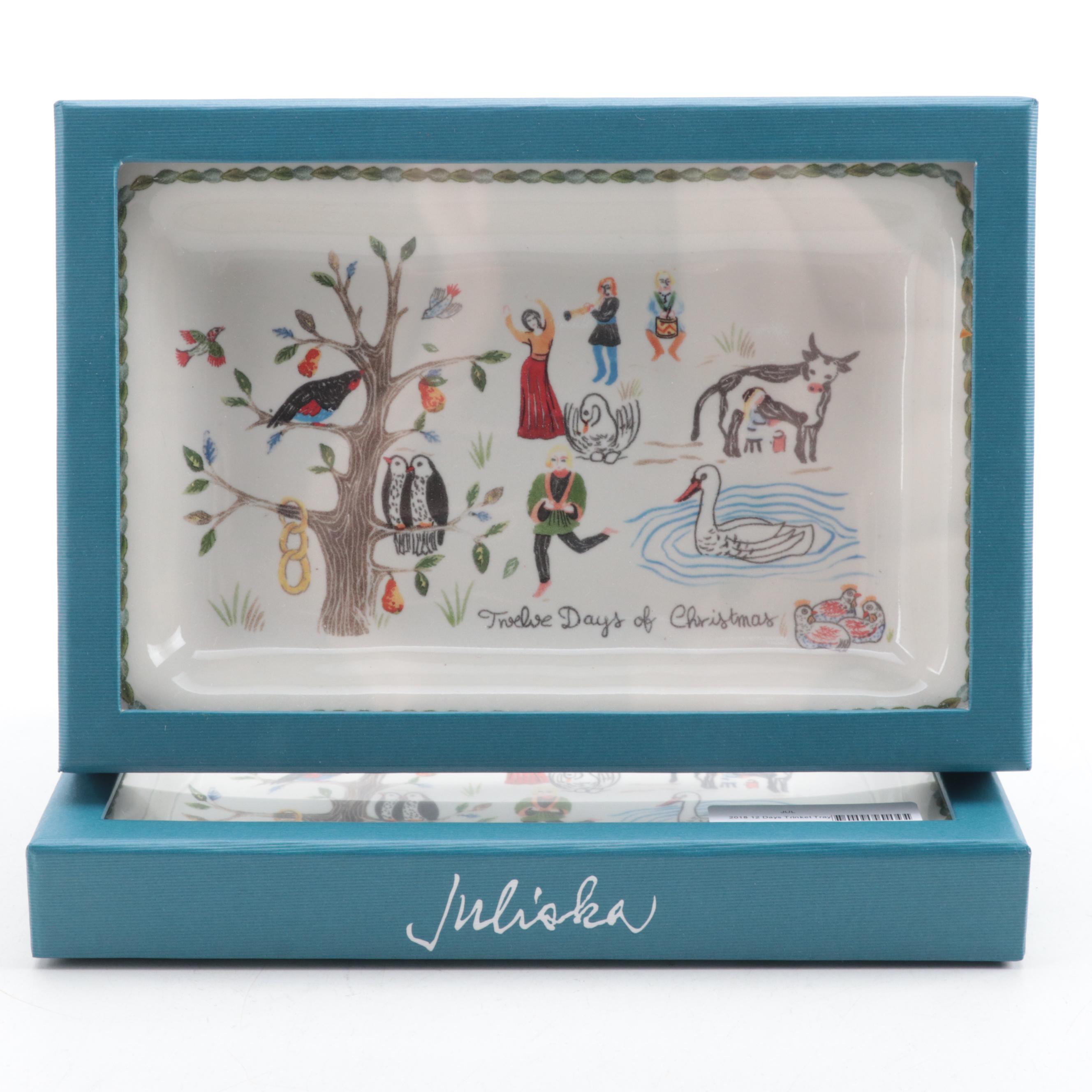 Threshold 2 Tier Serving Tray, Juliska Ceramic Bowls, and Other Seasonal Décor