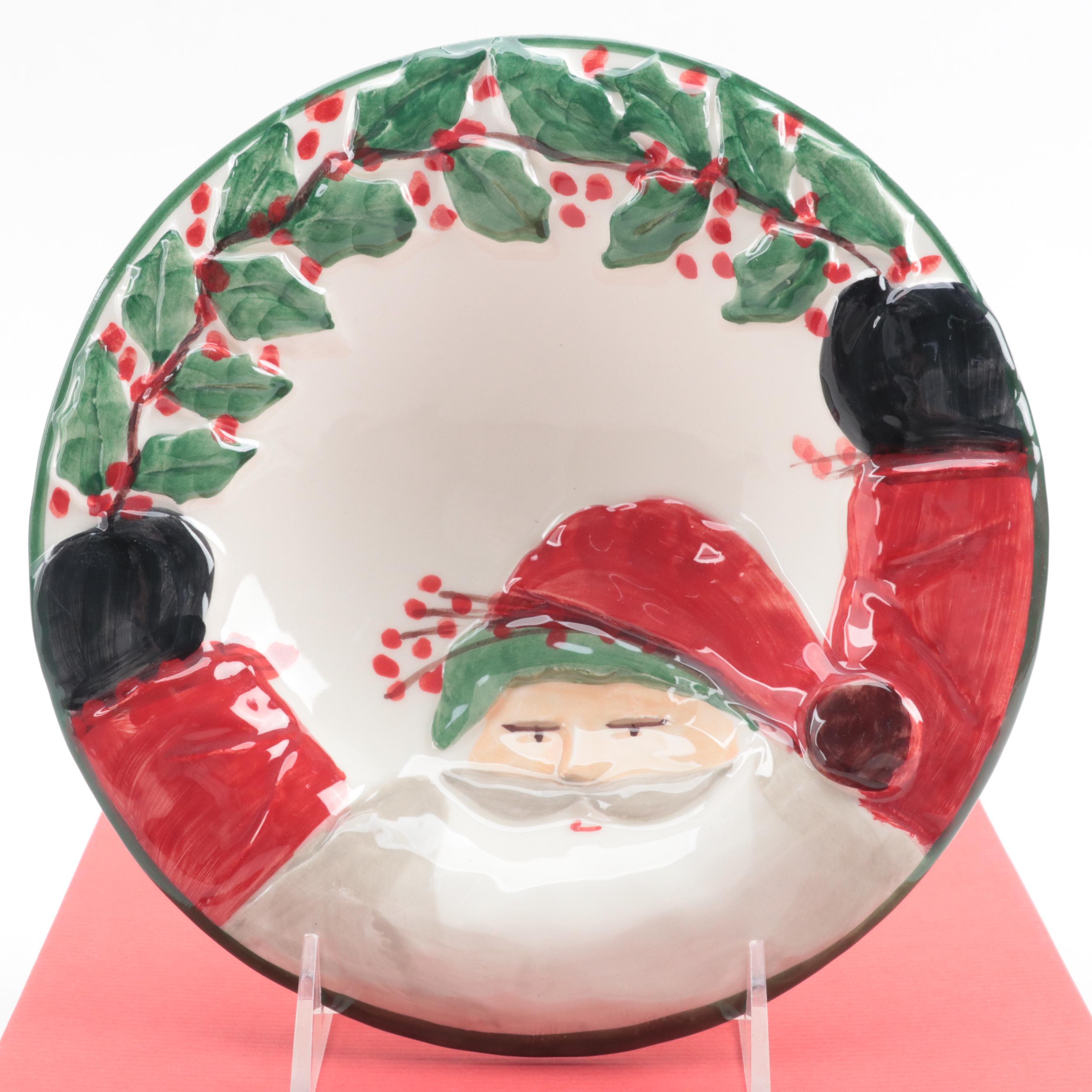 Threshold 2 Tier Serving Tray, Juliska Ceramic Bowls, and Other Seasonal Décor