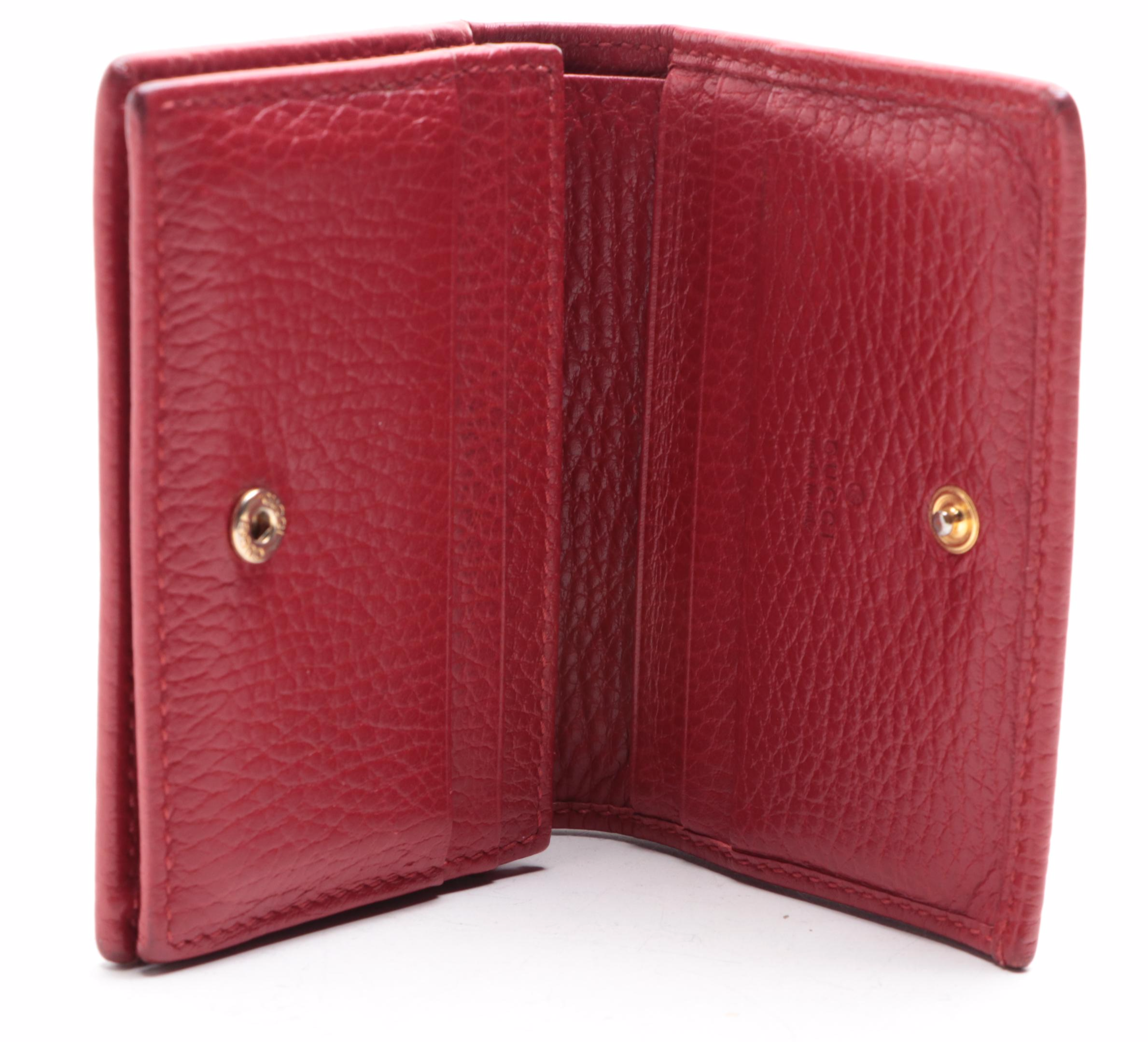 Gucci Marmont Compact Wallet in Leather