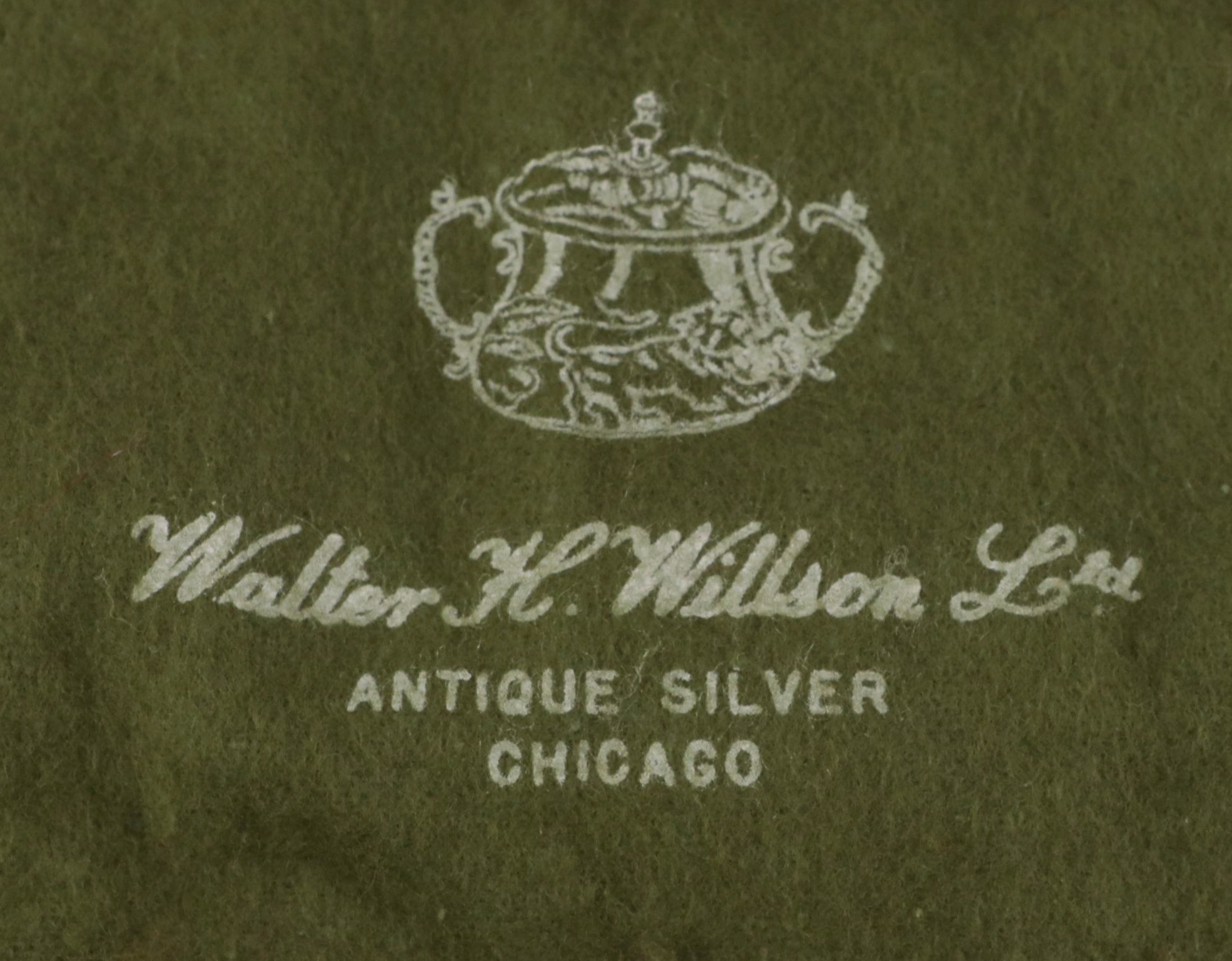 Mother-of-Pearl Handled Dessert Set with Sterling Collars, 20th Century