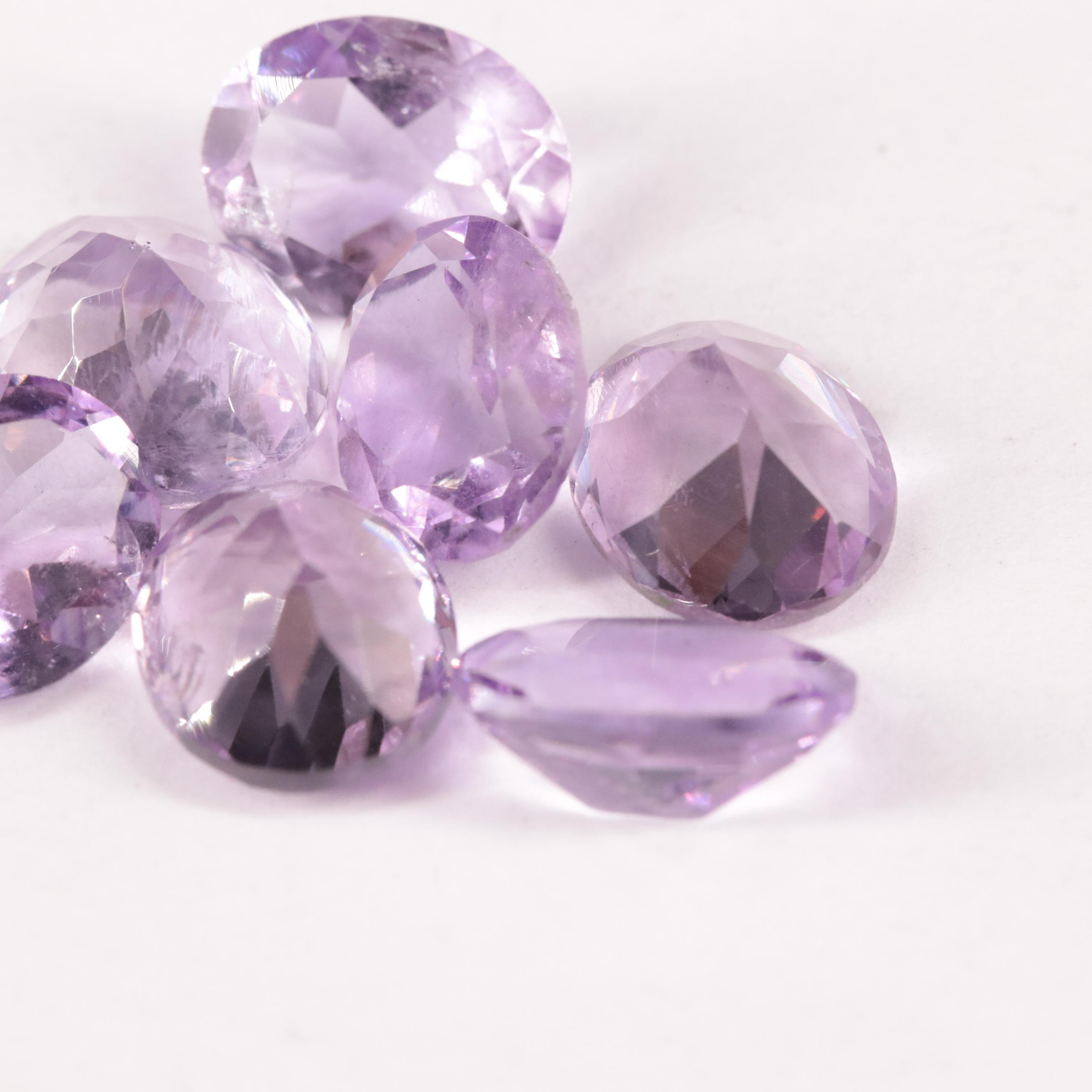 Loose 21.72 CTW Amethyst Lot