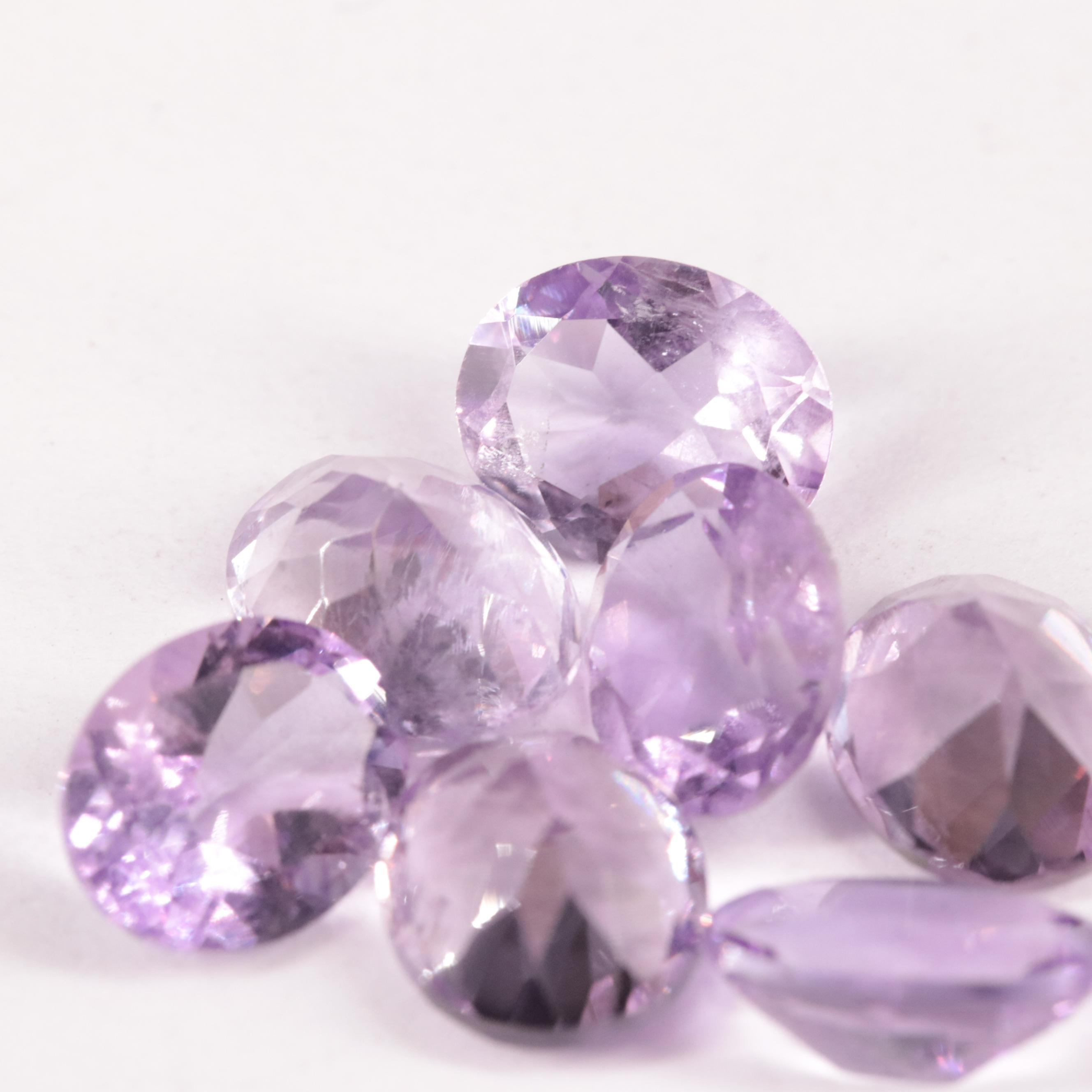 Loose 21.72 CTW Amethyst Lot