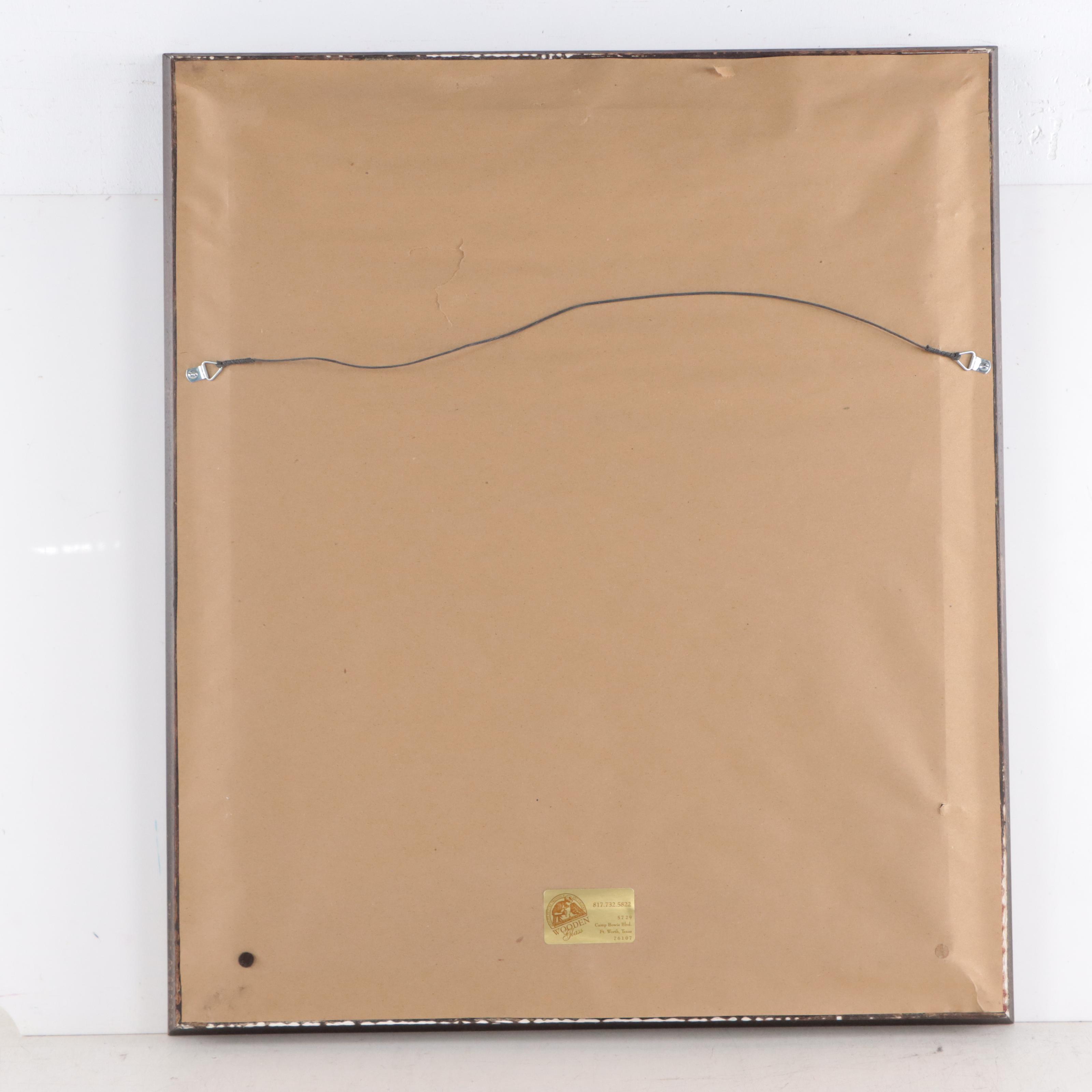 Felix R. Vigil Portrait Oil Painting, 1985