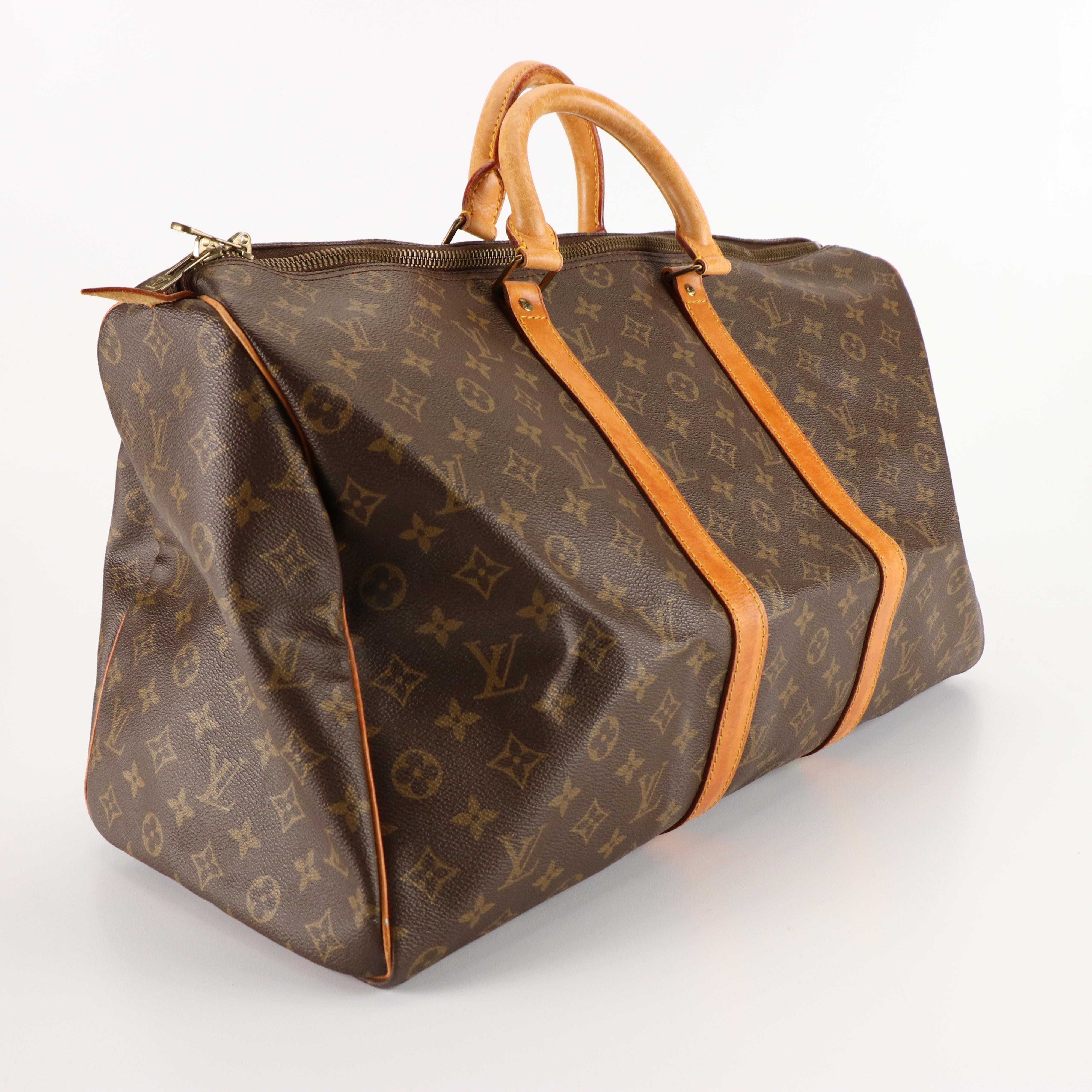 Louis Vuitton Keepall 50 in Monogram Canvas